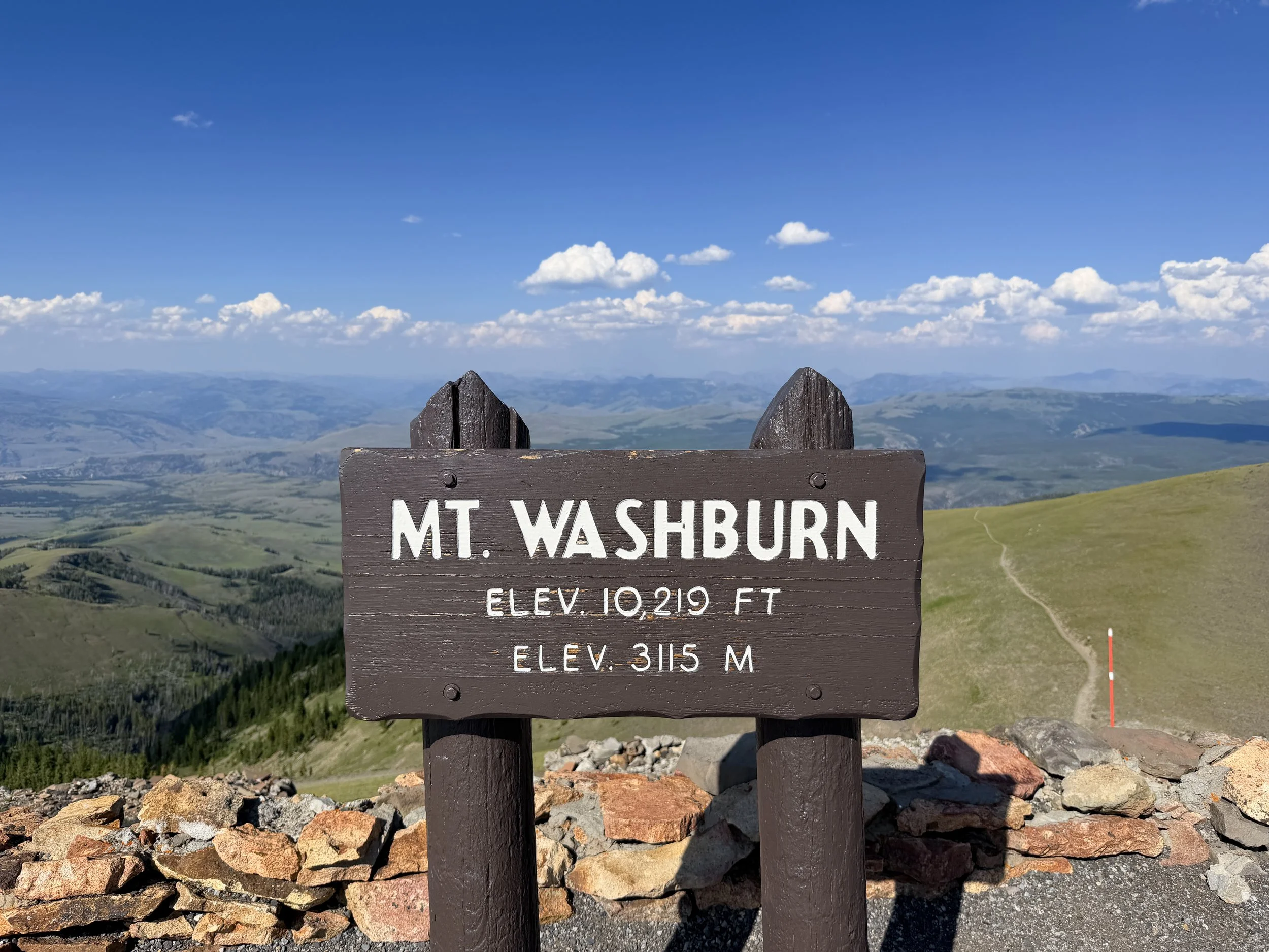Mt. Washburn Summit Yellowstone National Park Wyoming
