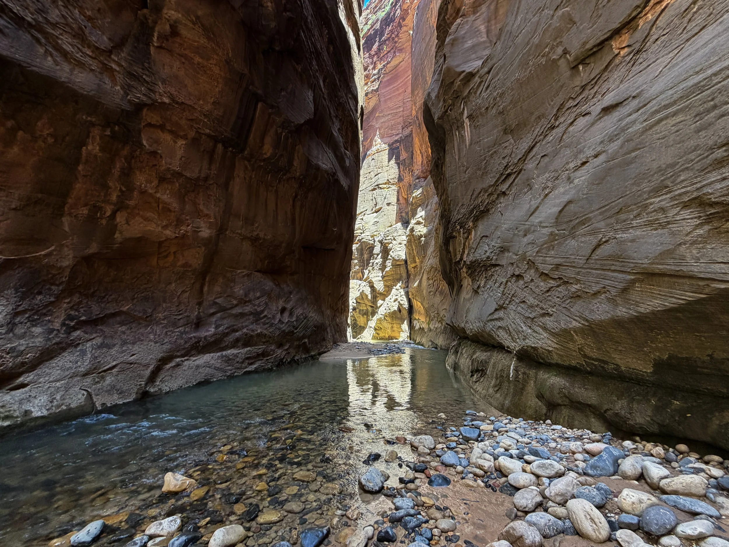 Wall Street Narrows Hike Zion National Park Utah