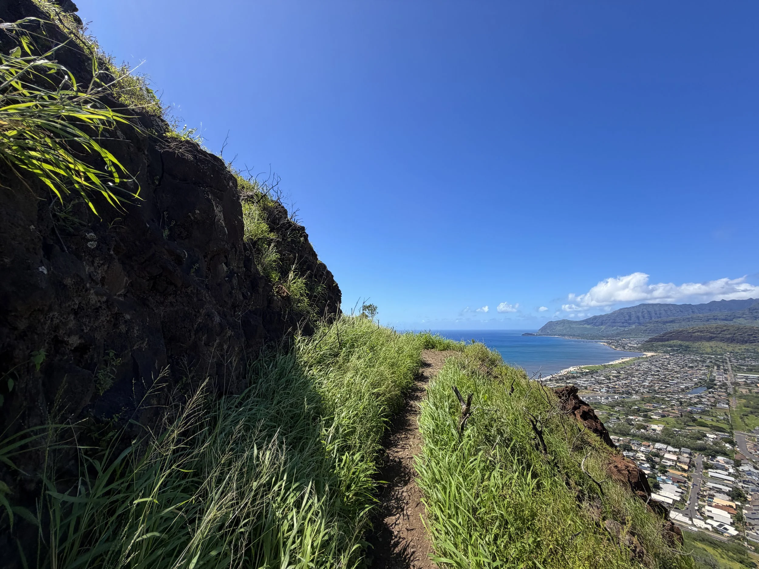 Puu O Hulu Trail to Pink Pillbox Oahu Hawaii