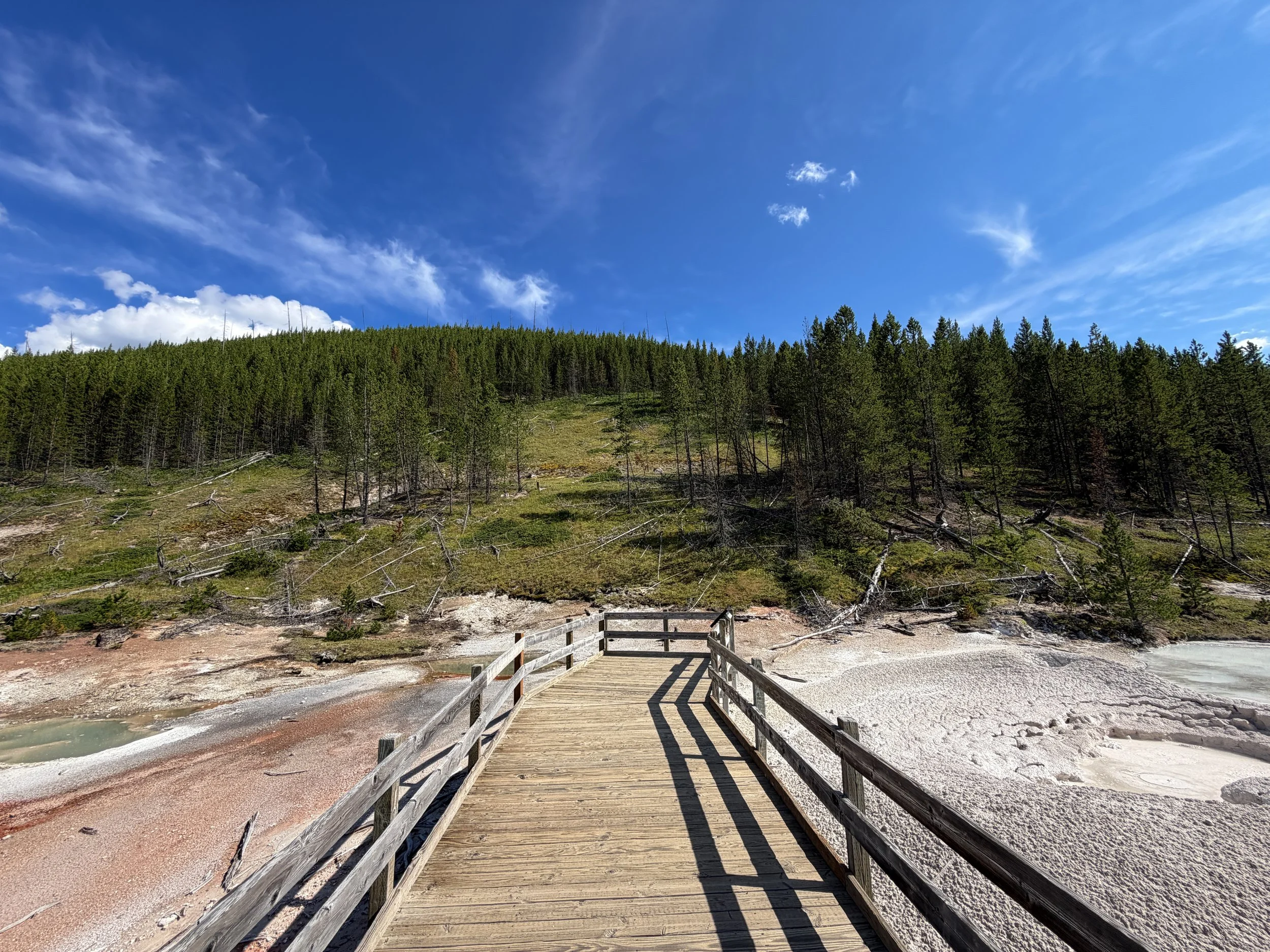 Artists Paintpots Trail Yellowstone National Park Wyoming