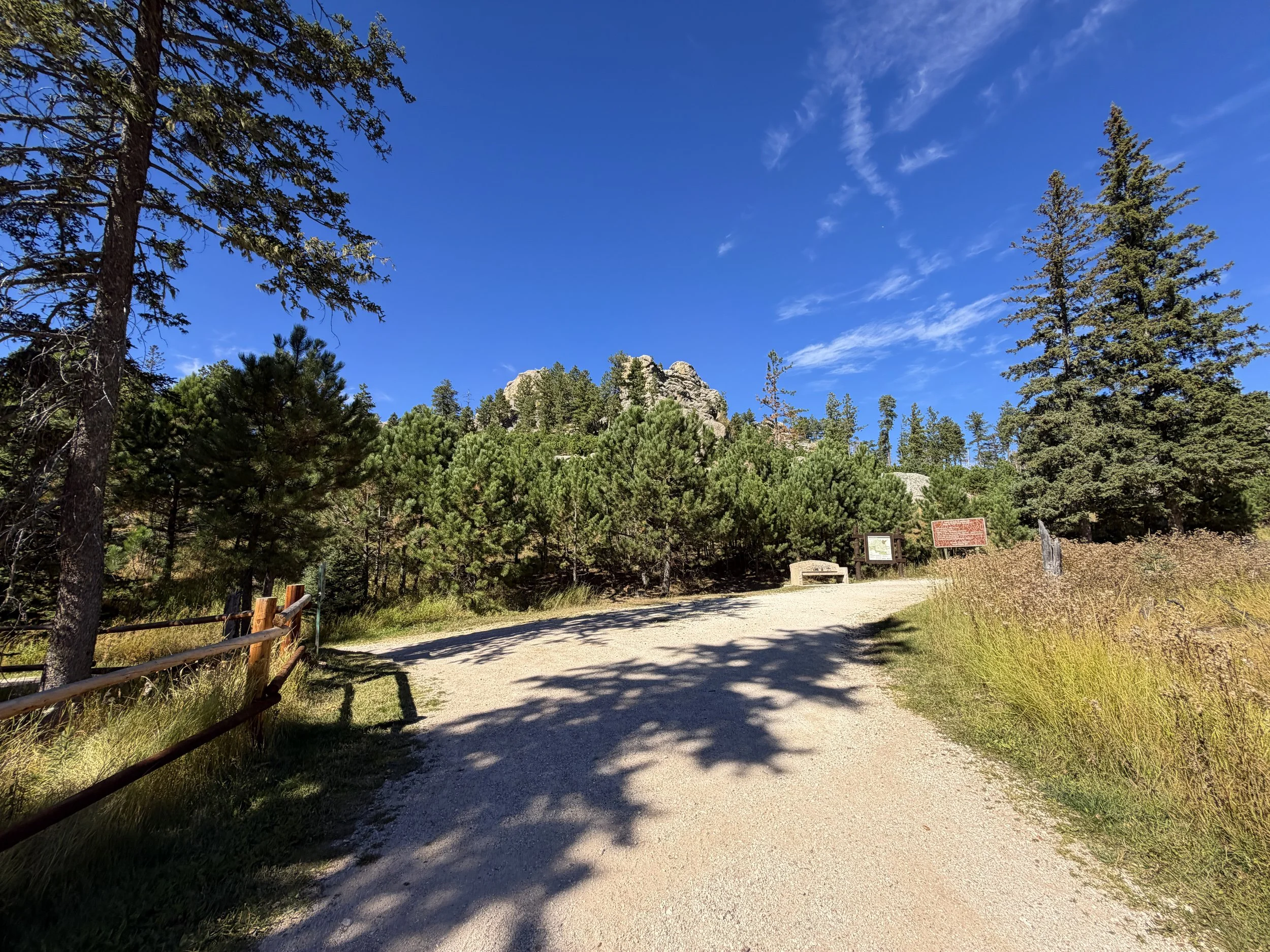 Black Elk Peak Trailhead Custer State Park Black Hills South Dakota