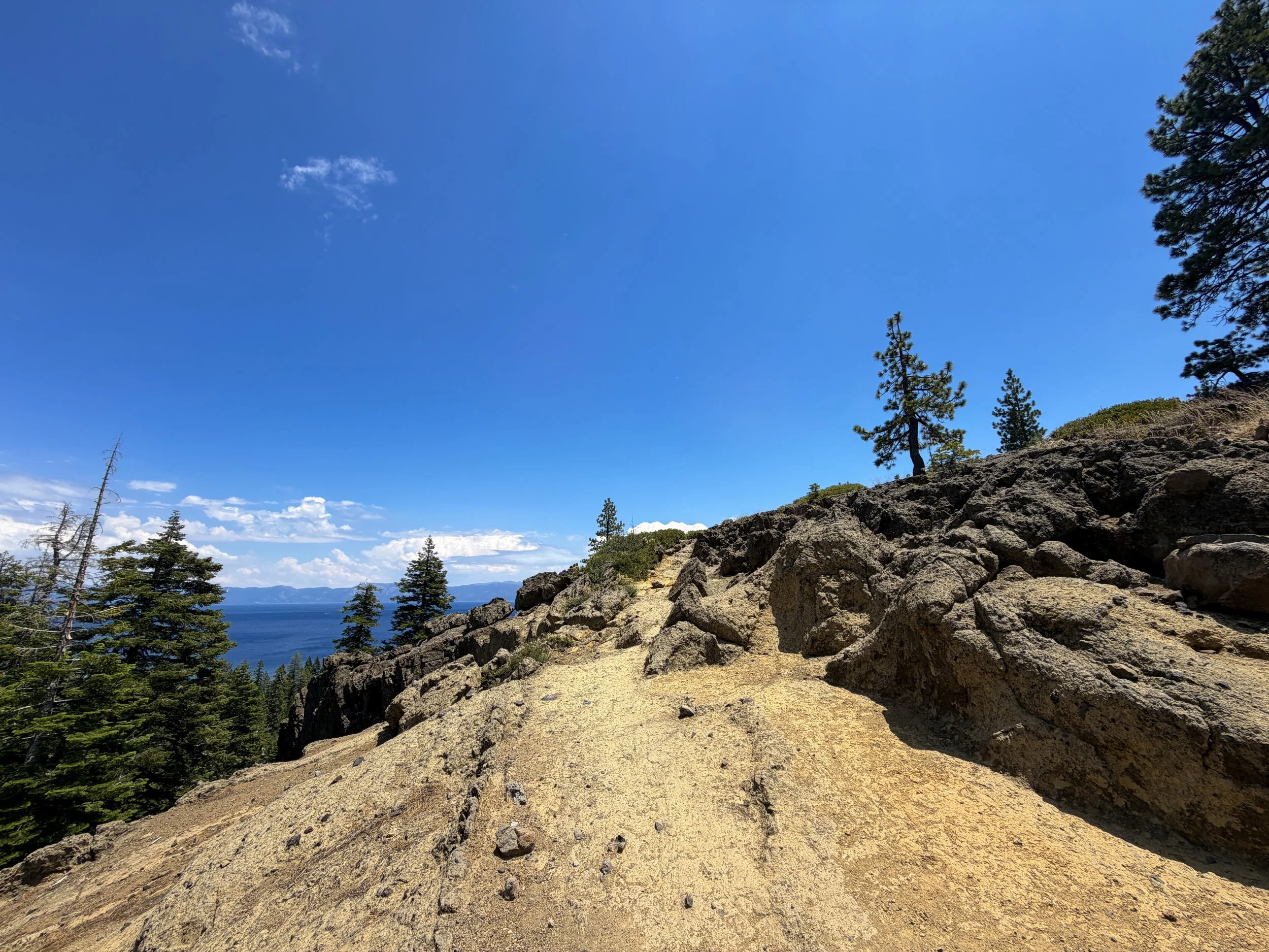 Eagle Rock Trail Lake Tahoe California