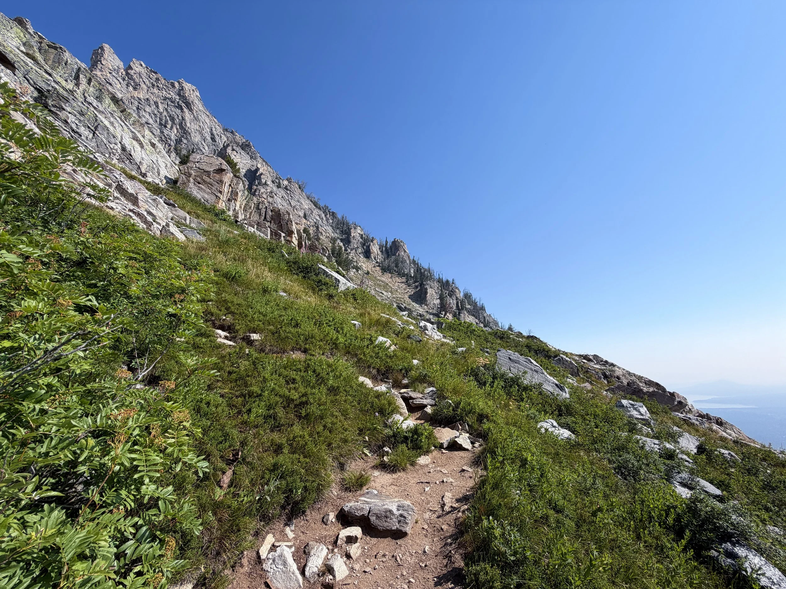 Lake of the Crags Hike Grand Teton National Park Wyoming