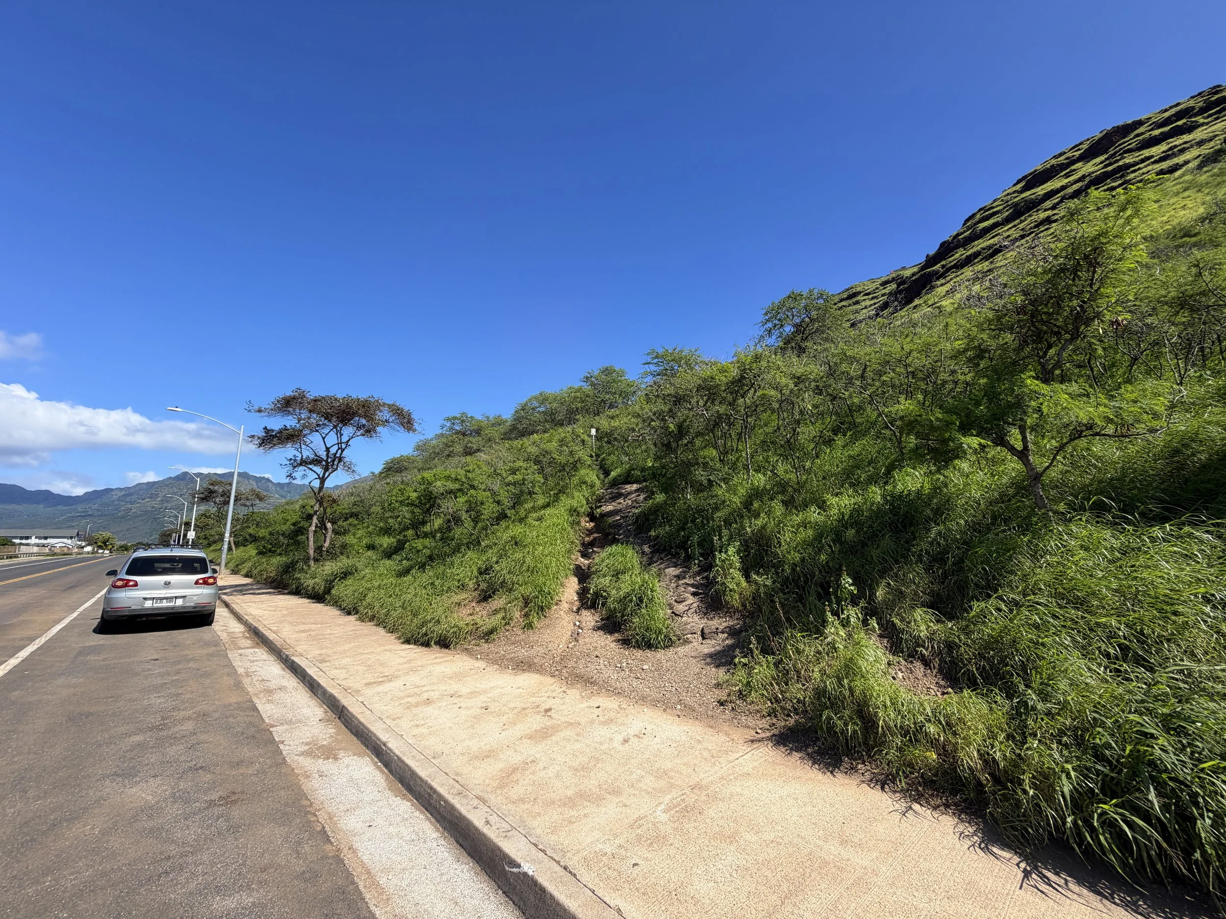 Puu O Hulu Trailhead Oahu Hawaii