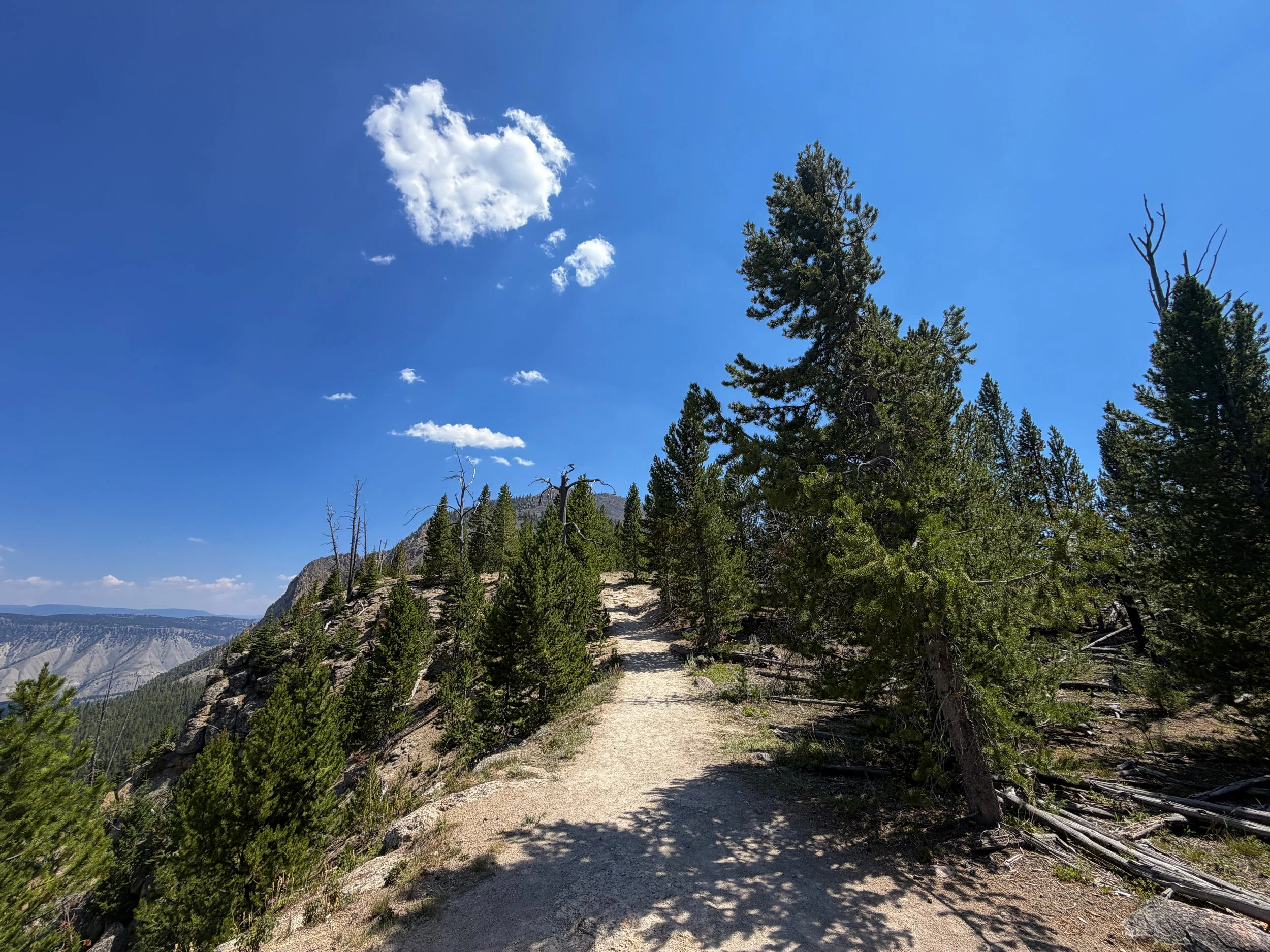 Bunsen Peak Trail Yellowstone National Park Wyoming