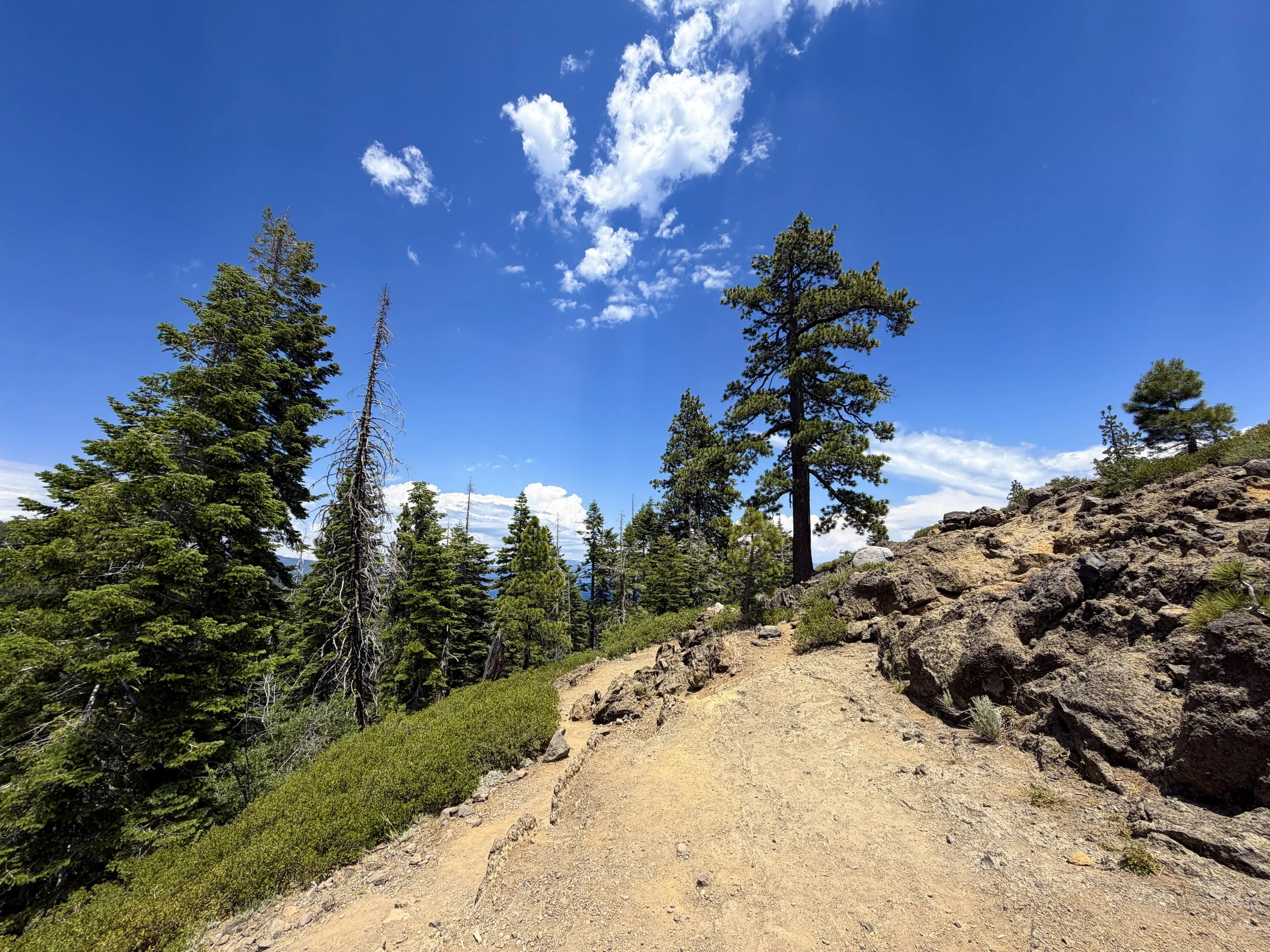Eagle Rock Hike Lake Tahoe California