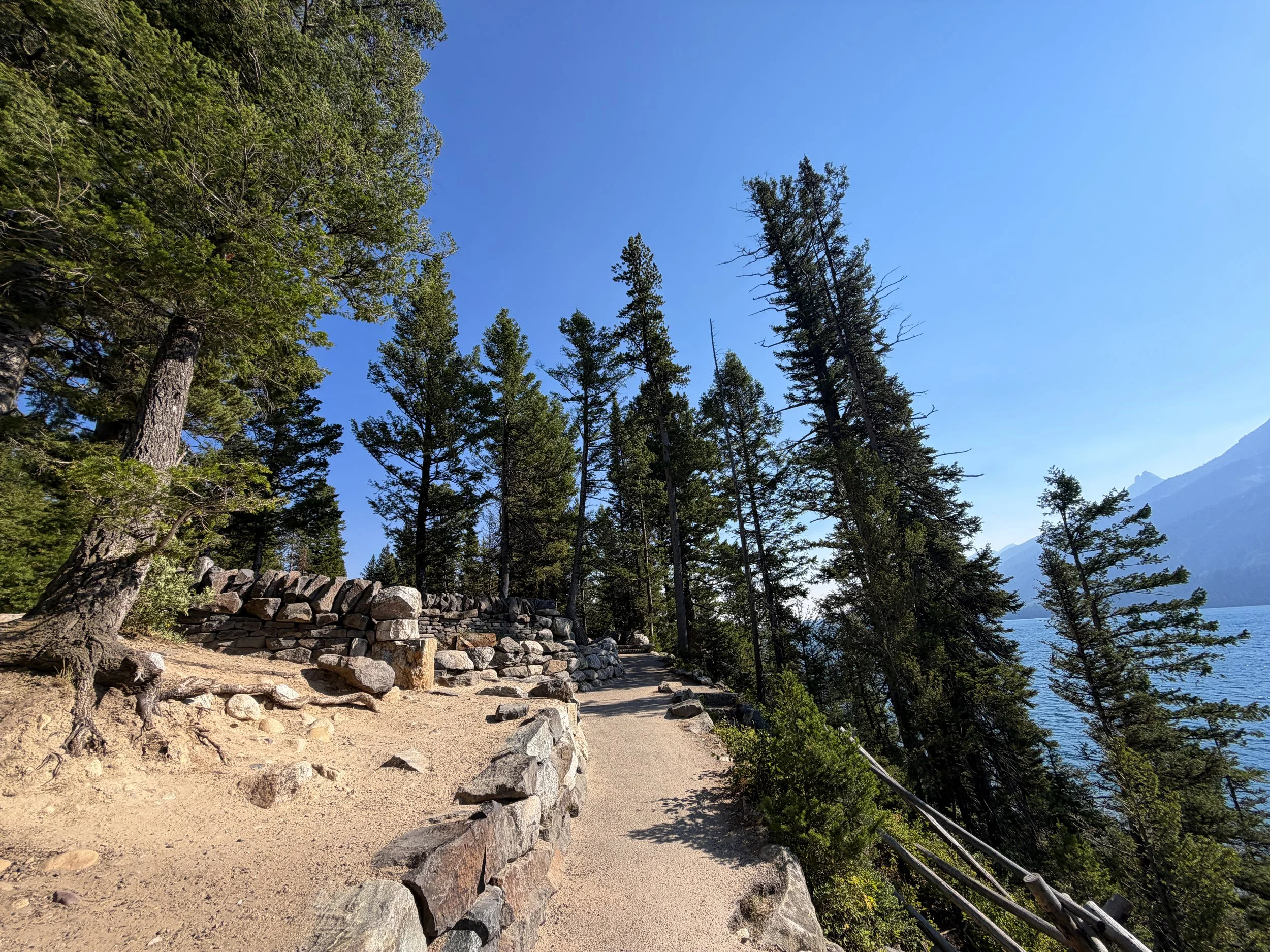 Jenny Lake Overlook Grand Teton National Park Wyoming