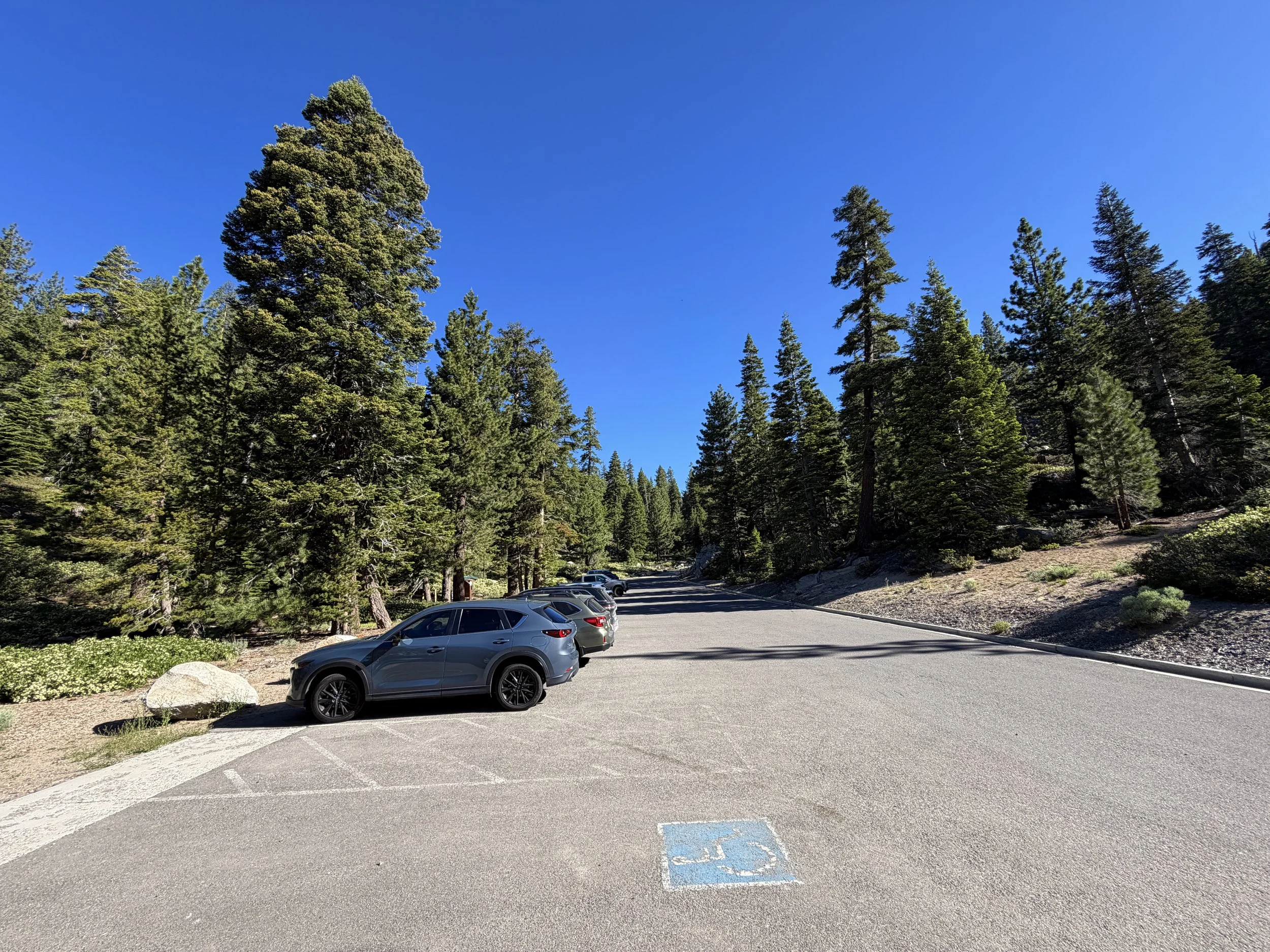 Castle Rock Trailhead Parking Lake Tahoe Nevada