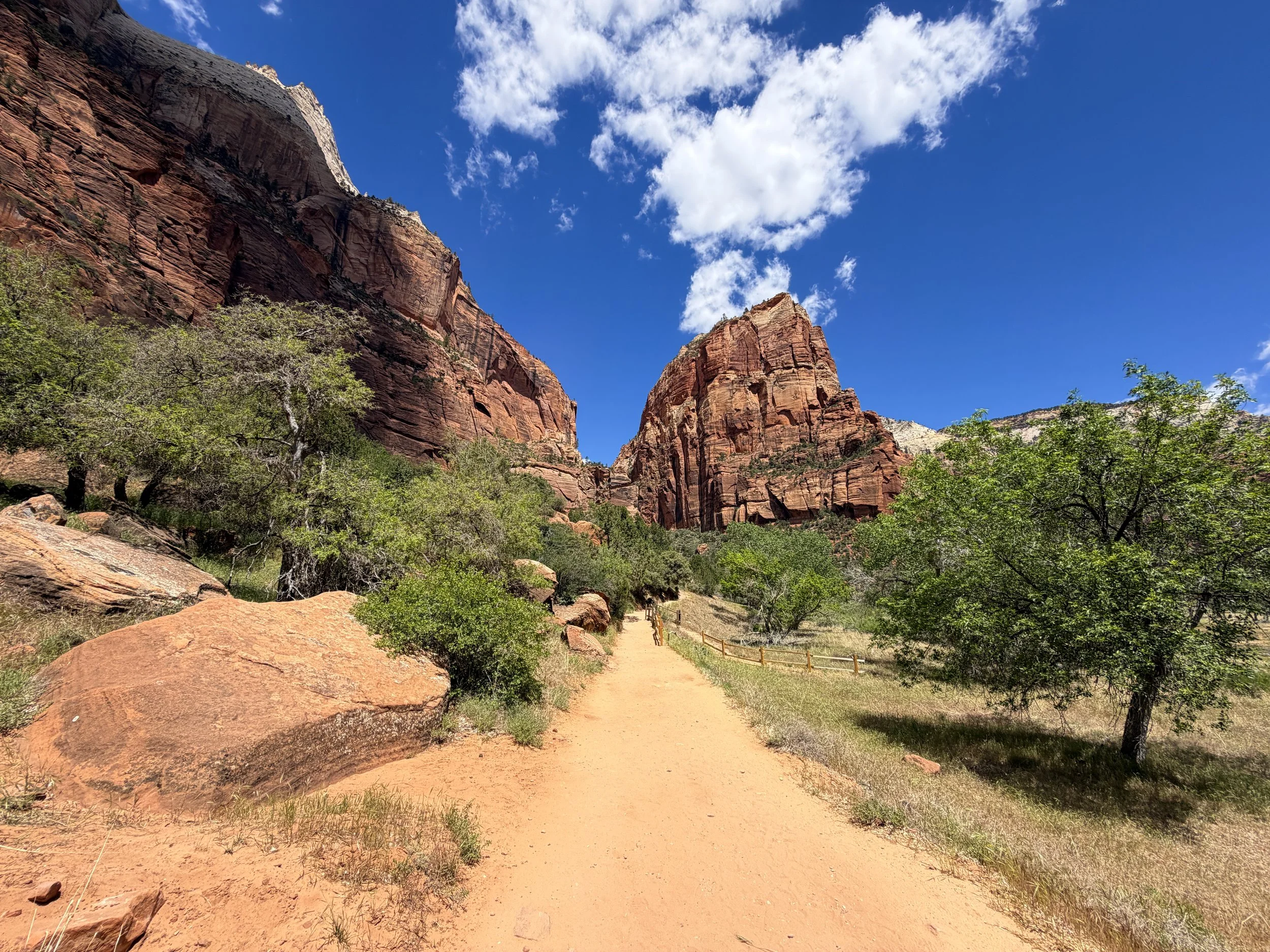Angels Landing Trail Zion National Park Utah