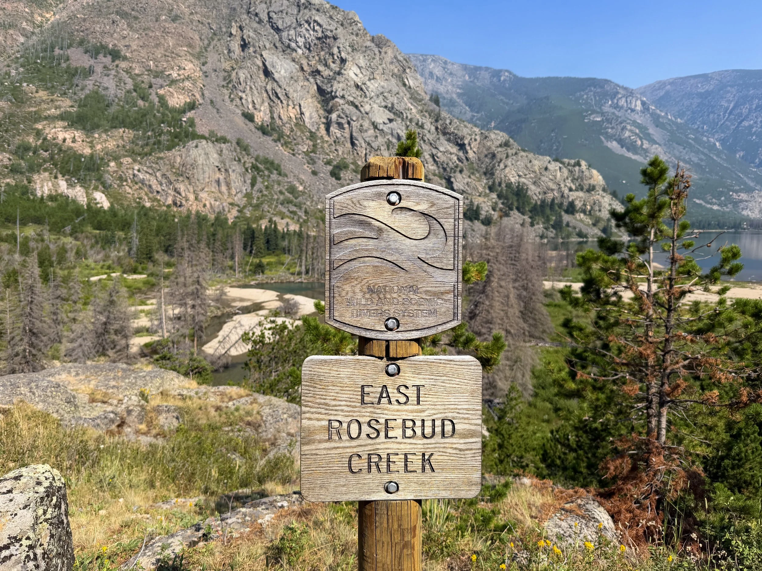 Beaten Path Trail Beartooth Mountains Montana