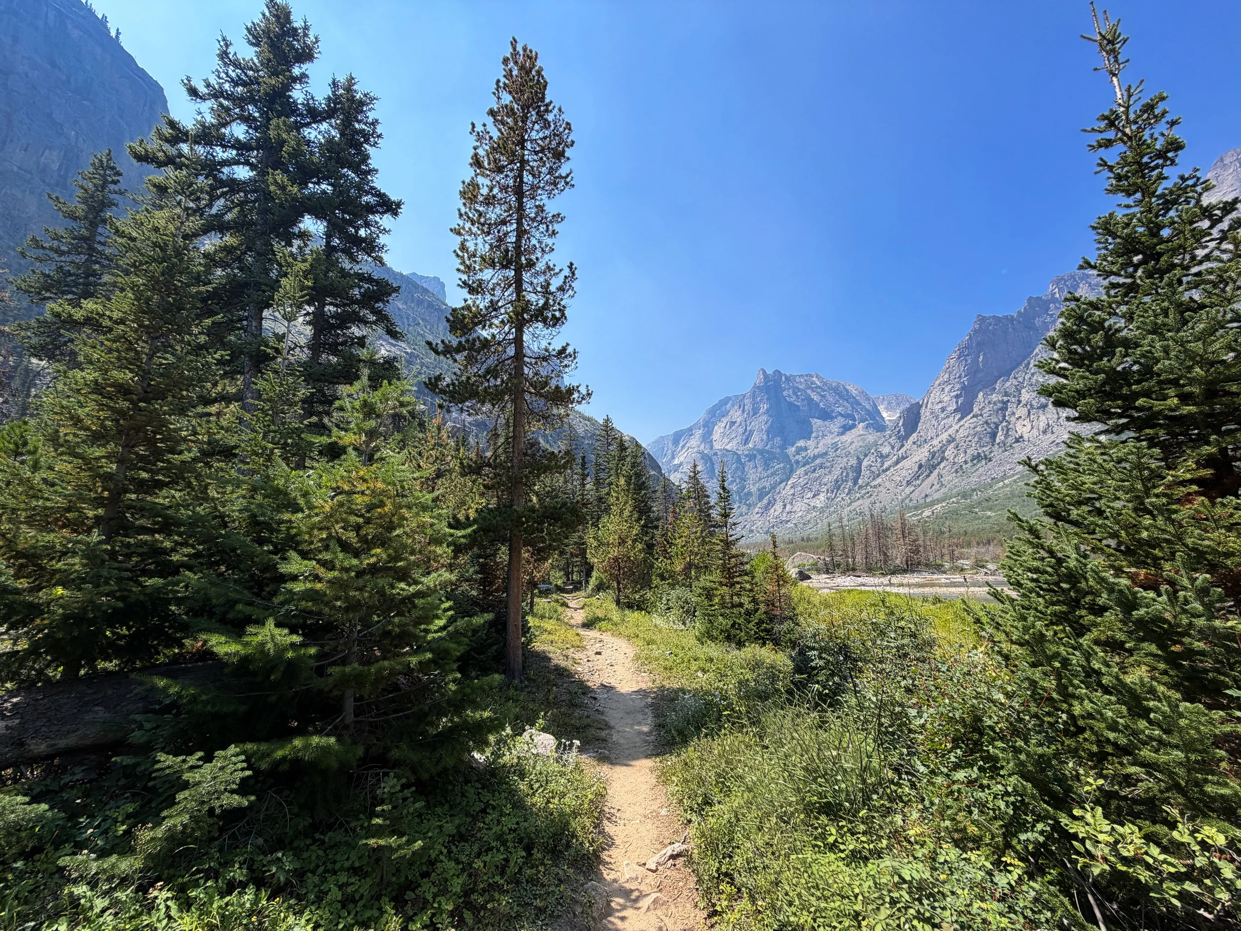 East Rosebud Trail Beaten Path Beartooth Mountains Montana