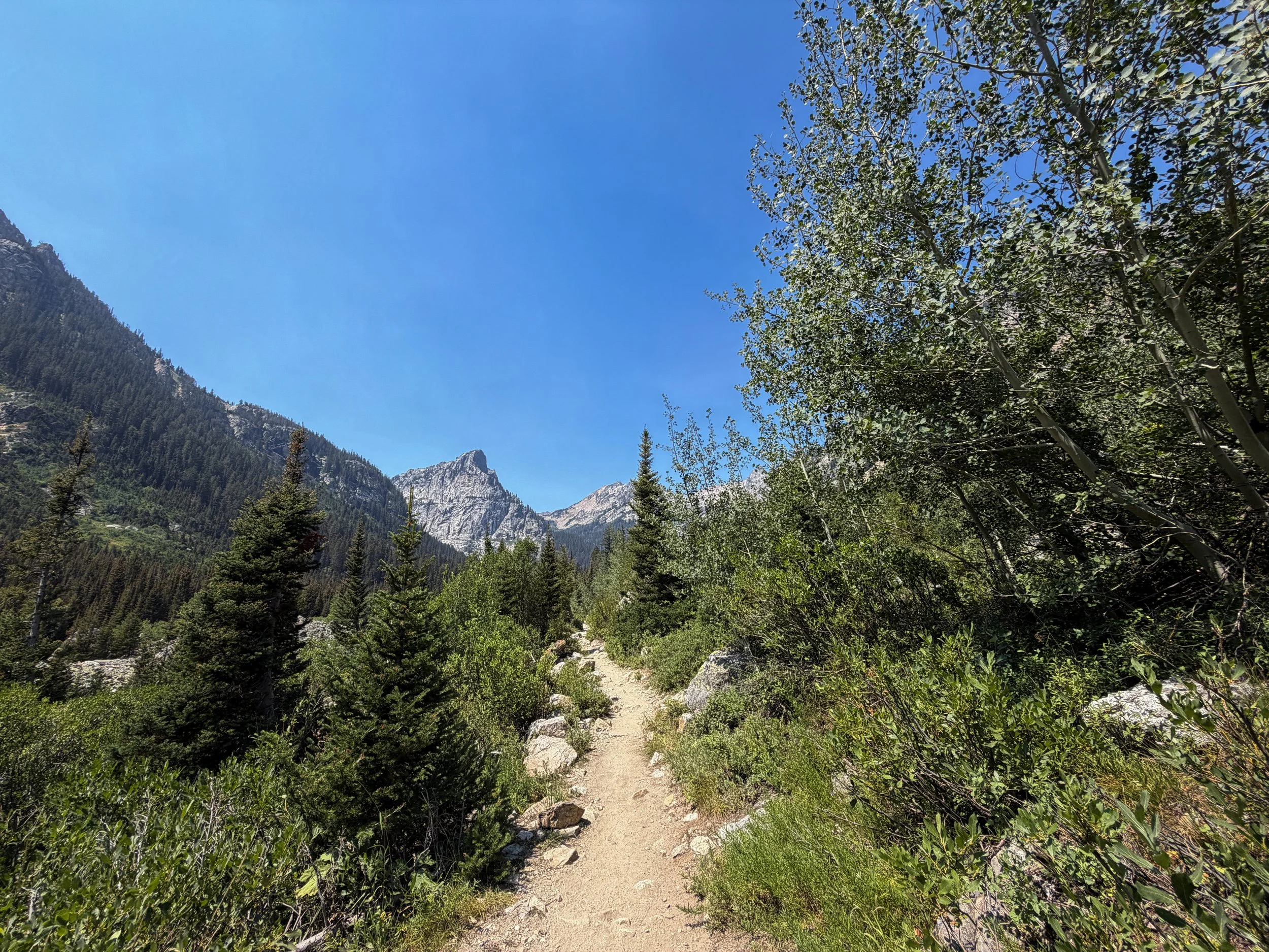 Cascade Canyon Trail Grand Teton National Park Wyoming