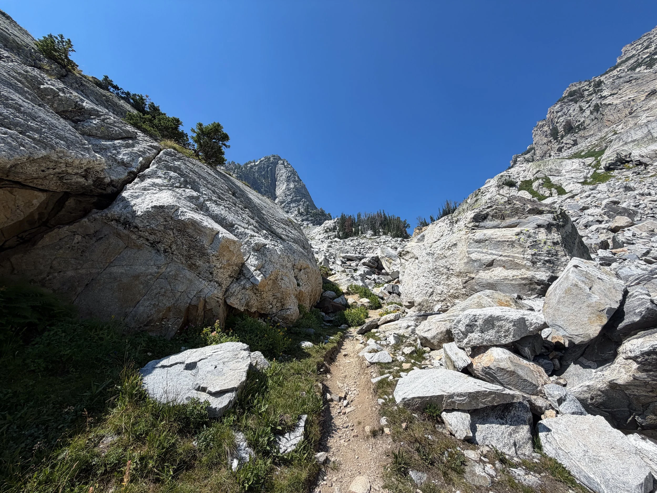Lake of the Crags Trail Grand Teton National Park Wyoming