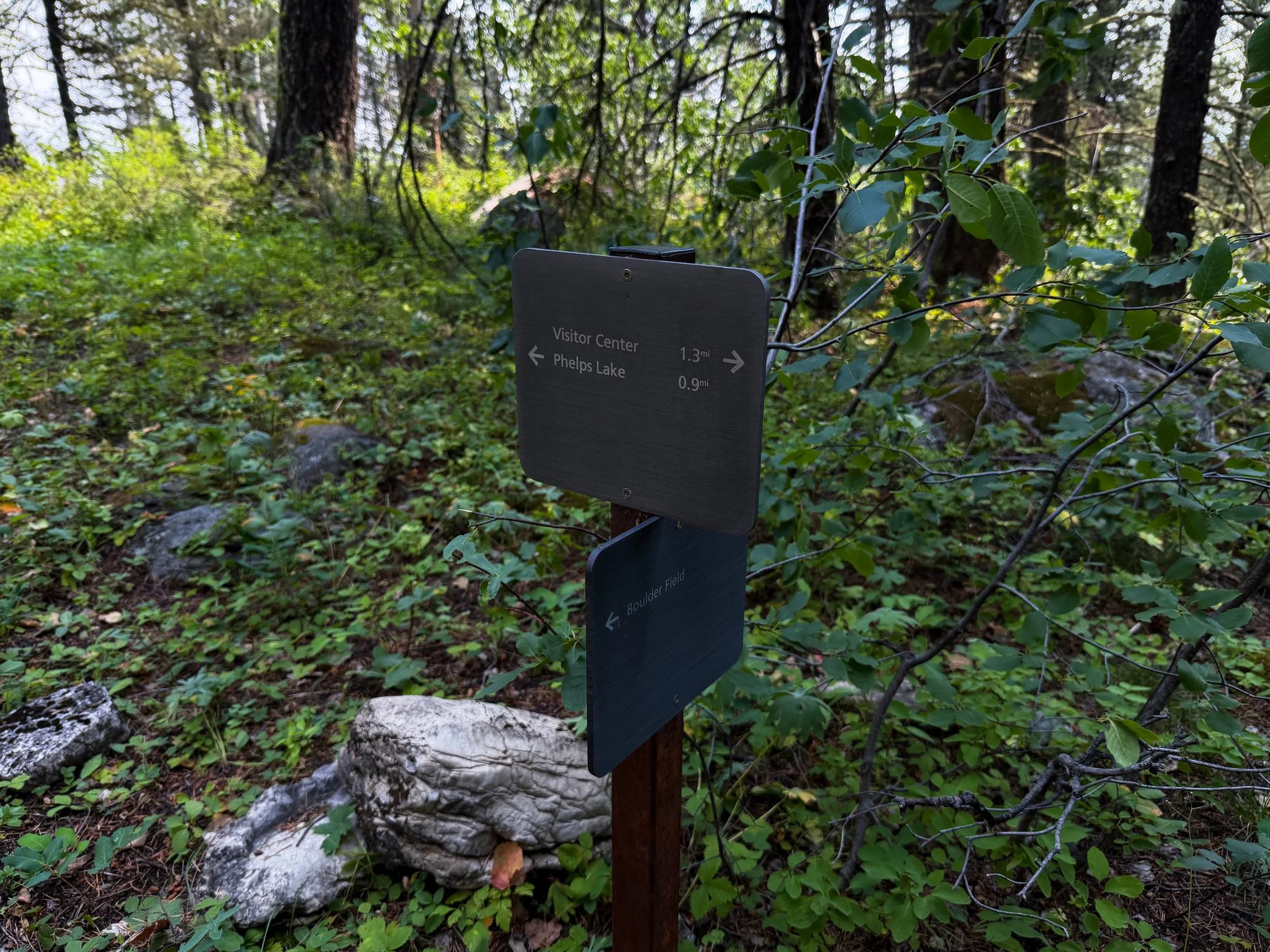 Boulder Ridge Trail Grand Teton National Park Wyoming