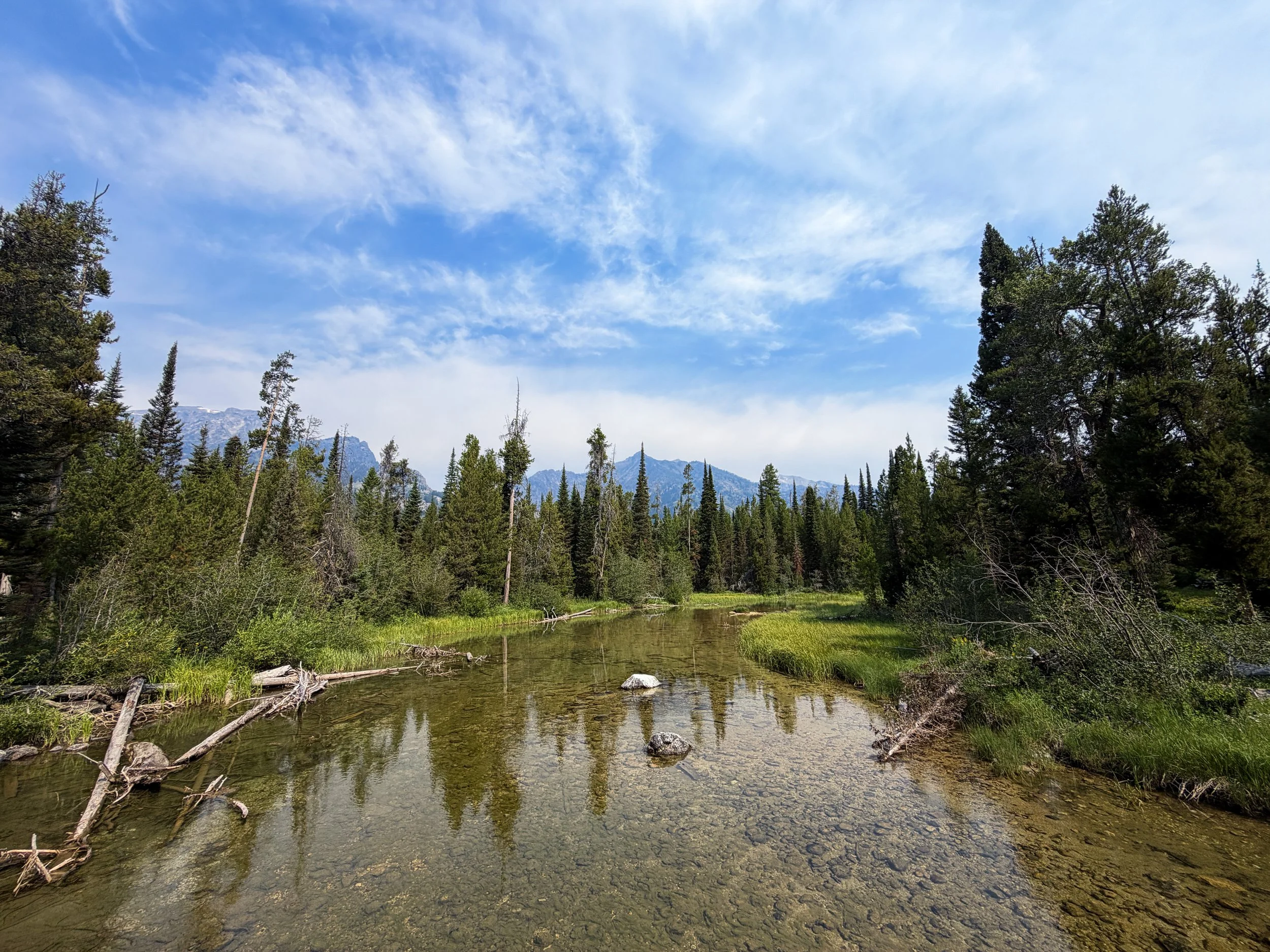 Boulder Ridge Loop Trail Grand Teton National Park Wyoming