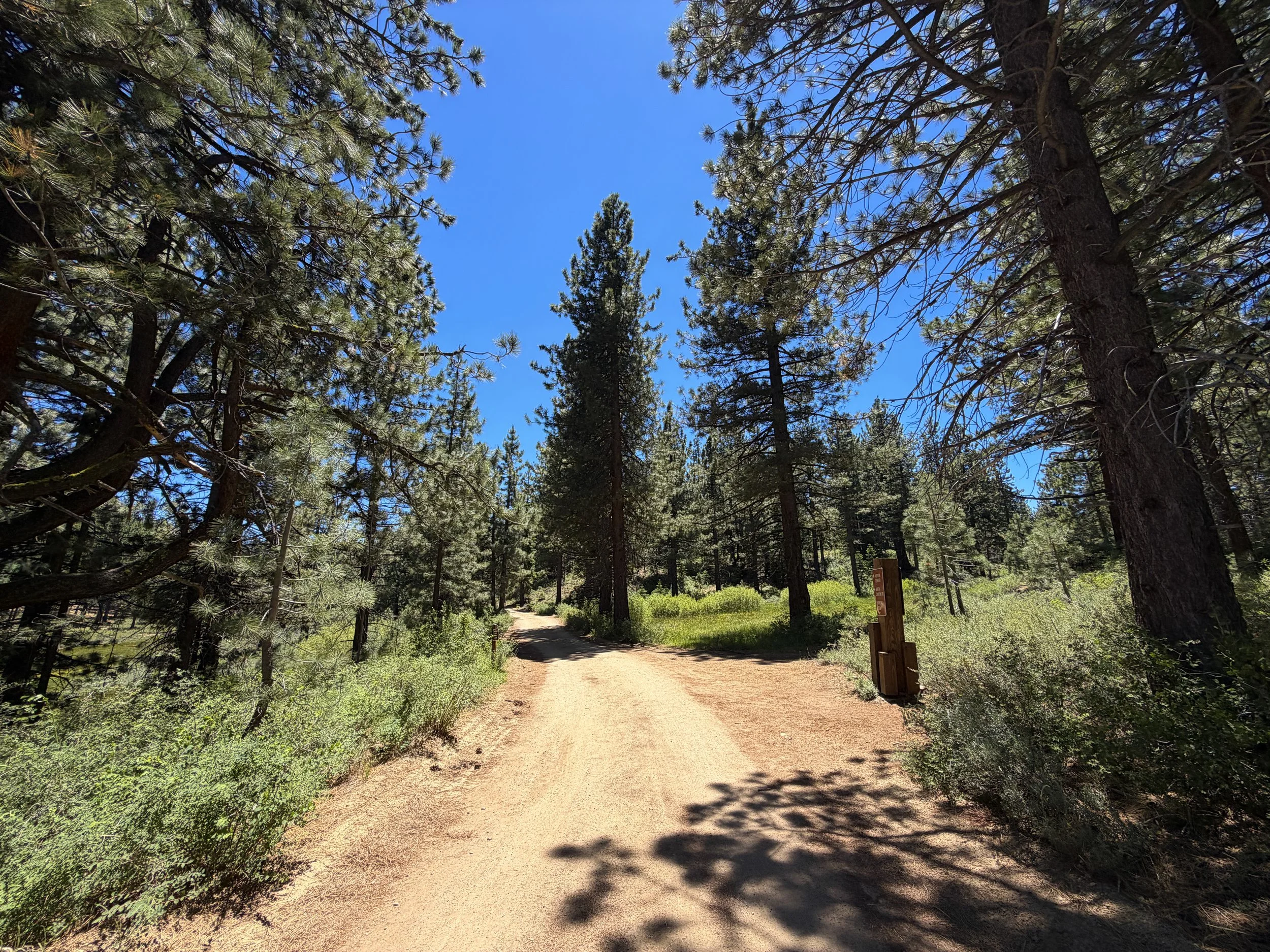 Spooner Lake Loop Trail Lake Tahoe Nevada