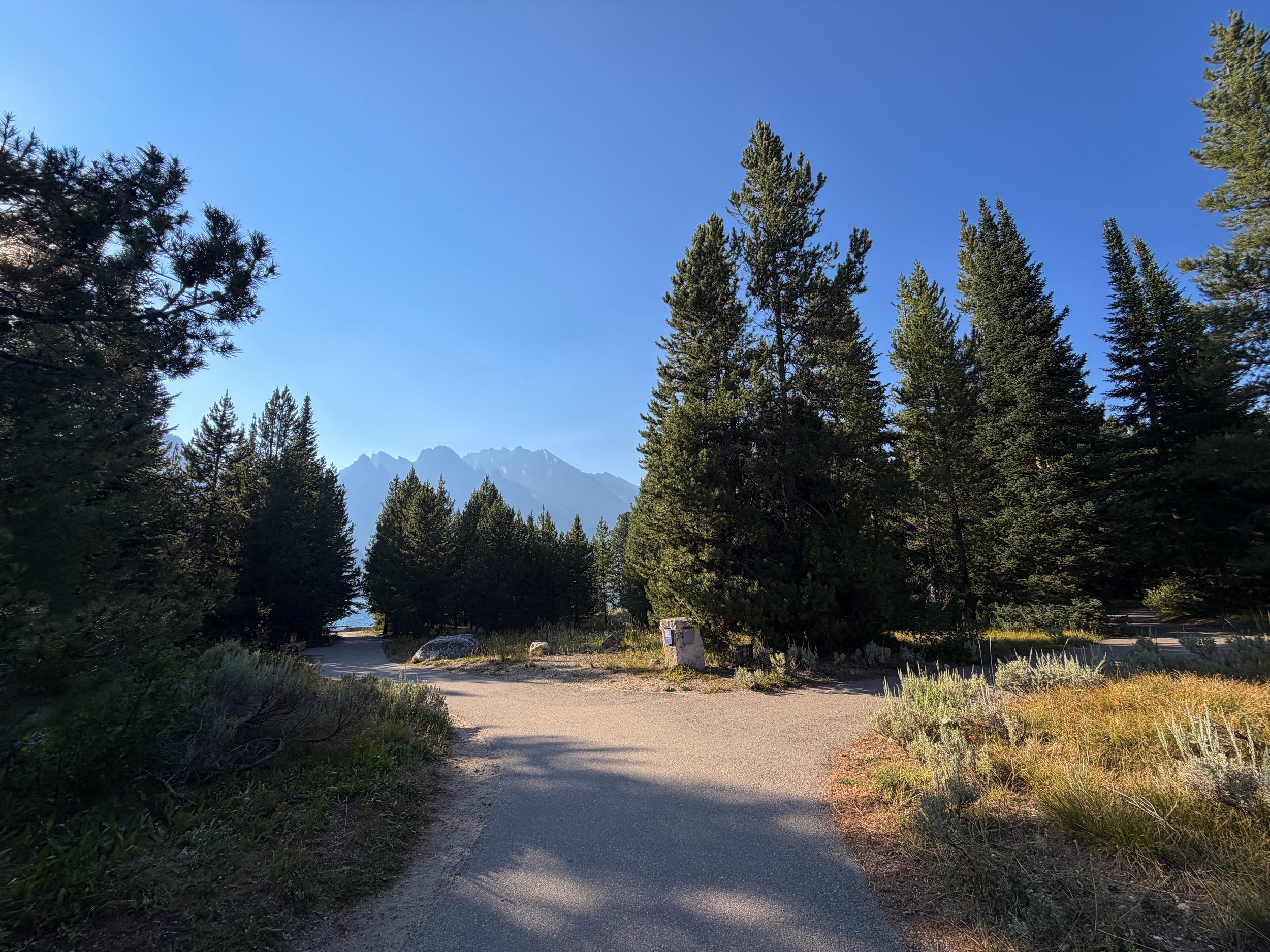 Hidden Falls Trail Grand Teton National Park Wyoming
