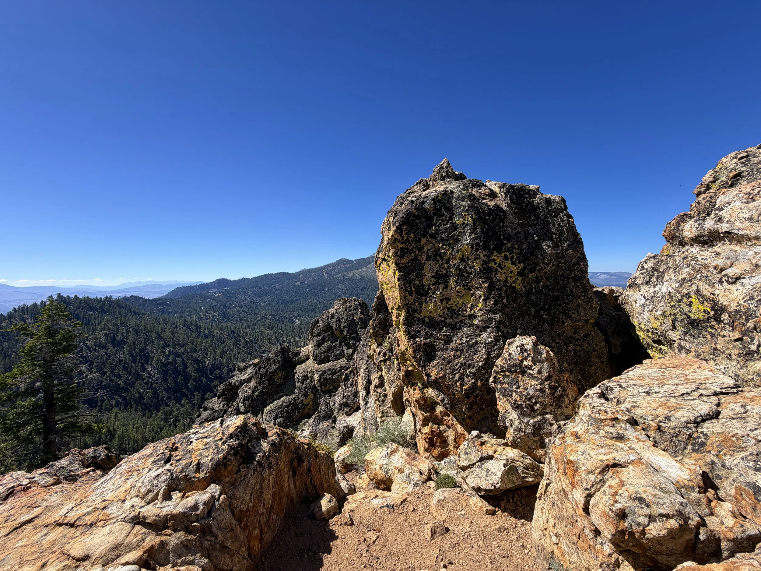 Castle Rock Trail Lake Tahoe Nevada