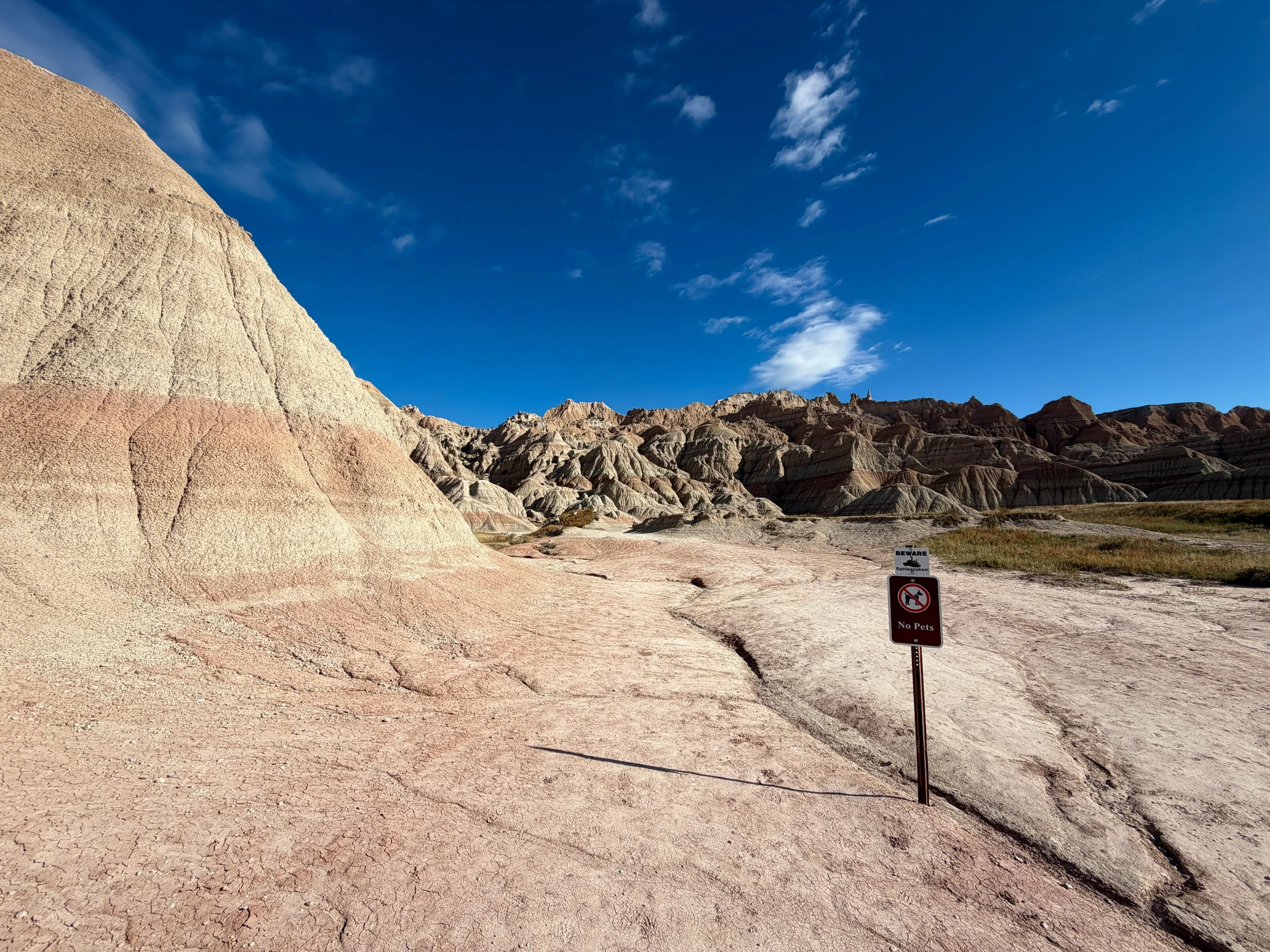 Saddle Pass Trail Badlands National Park South Dakota