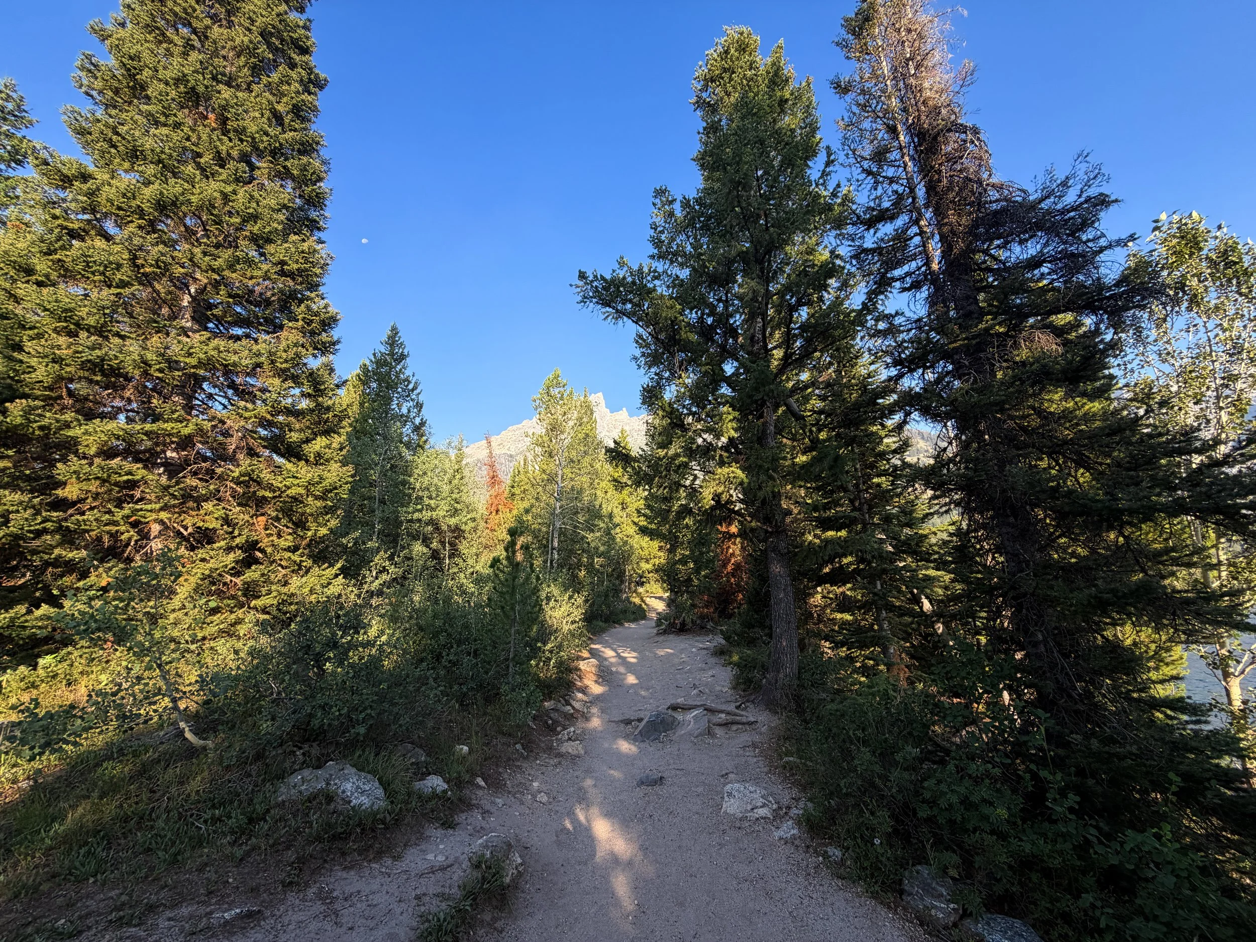 Hidden Falls via Jenny Lake Trail Grand Teton National Park Wyoming
