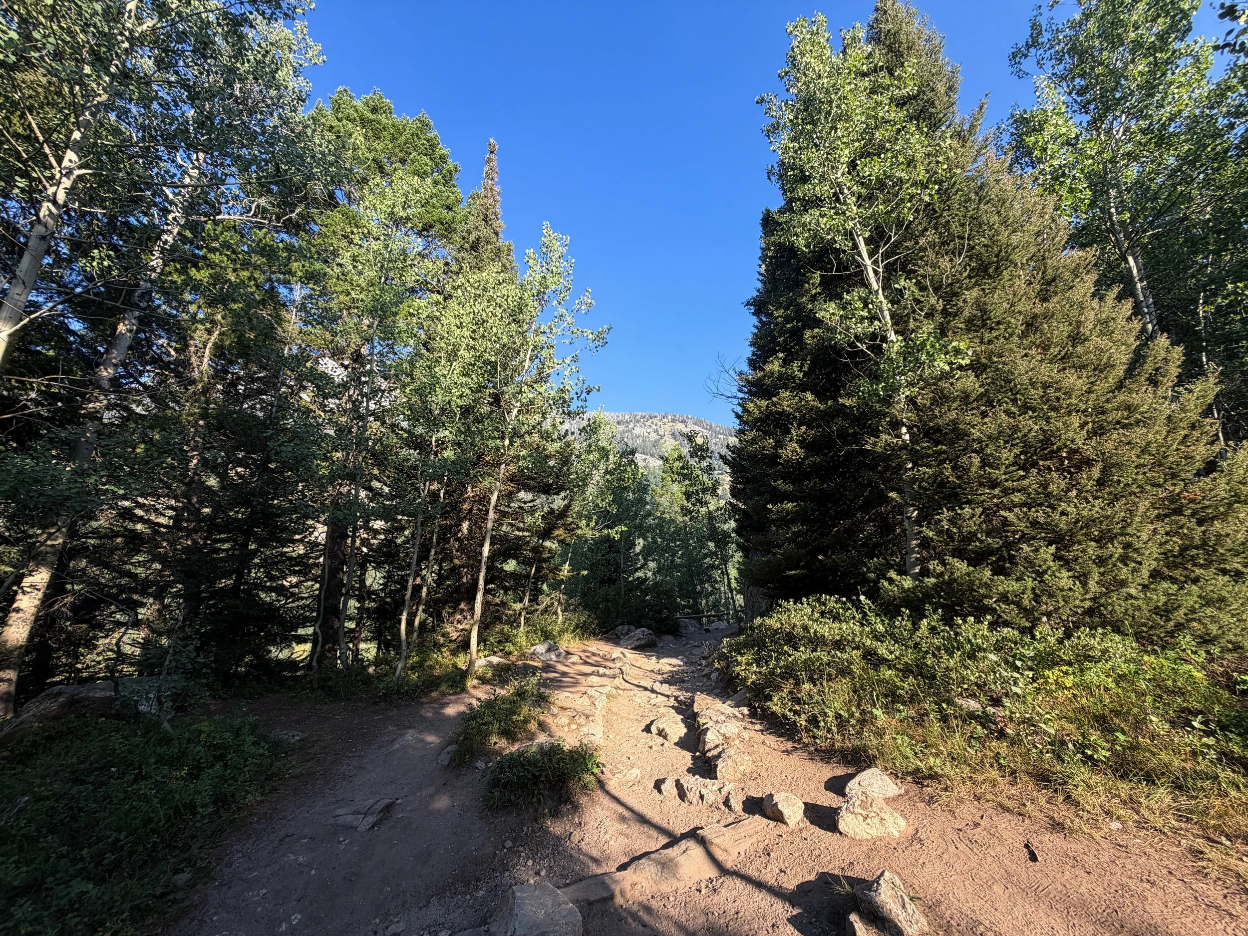 Hidden Falls via Jenny Lake Trail Grand Teton National Park Wyoming
