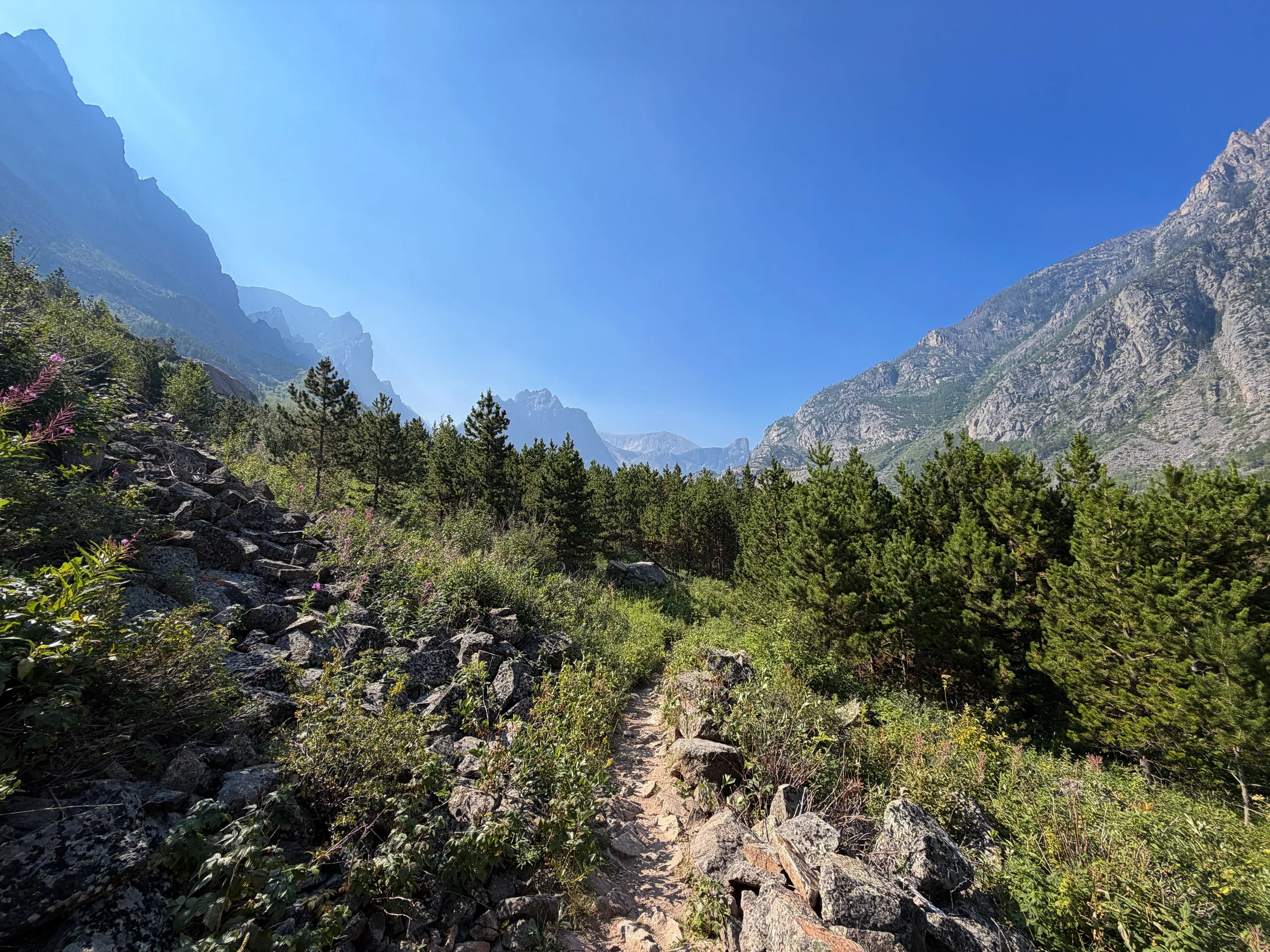Beaten Path Trail Beartooth Mountains Montana