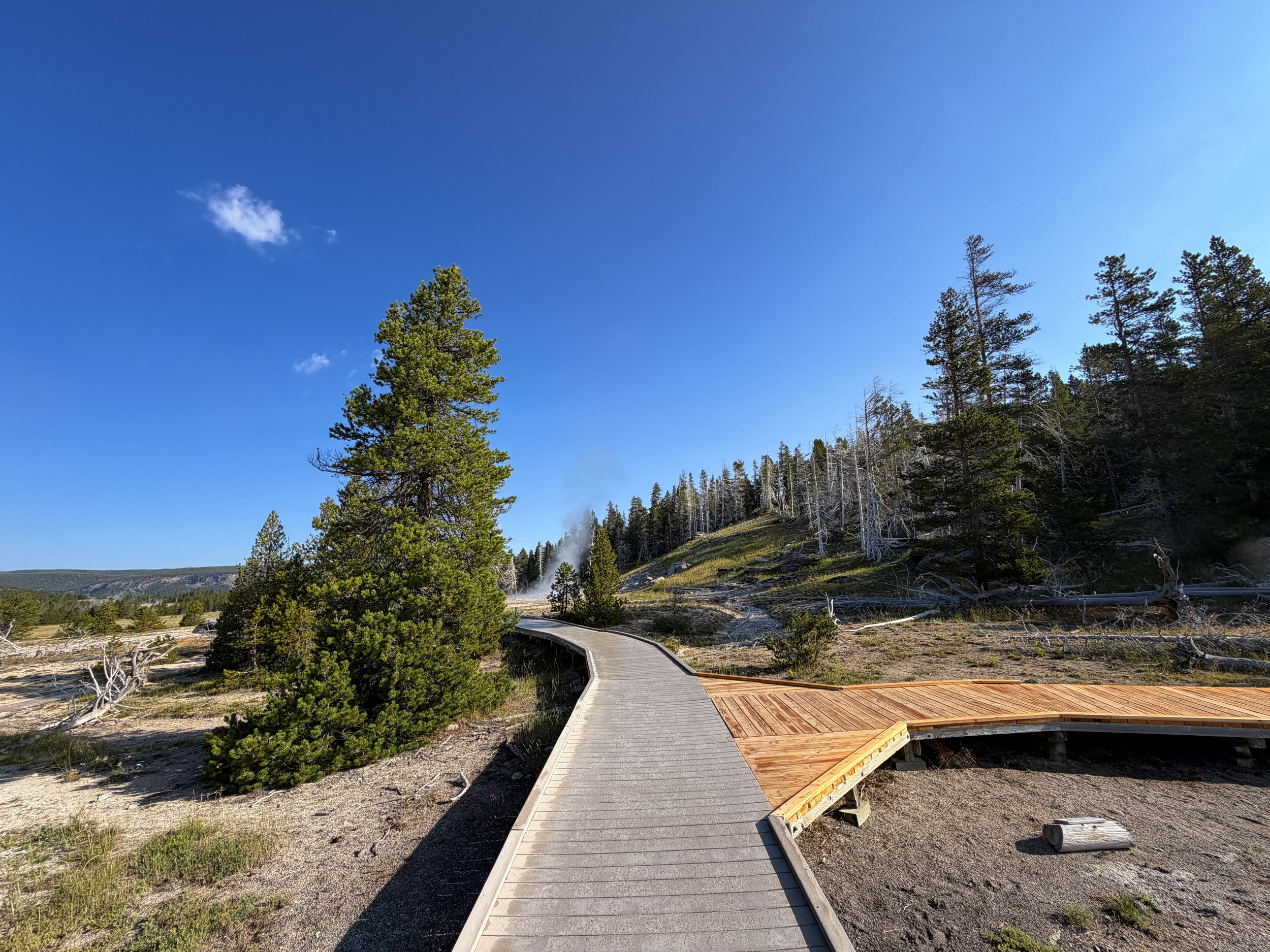 Upper Geyser Basin Loop Trail Yellowstone National Park Wyoming