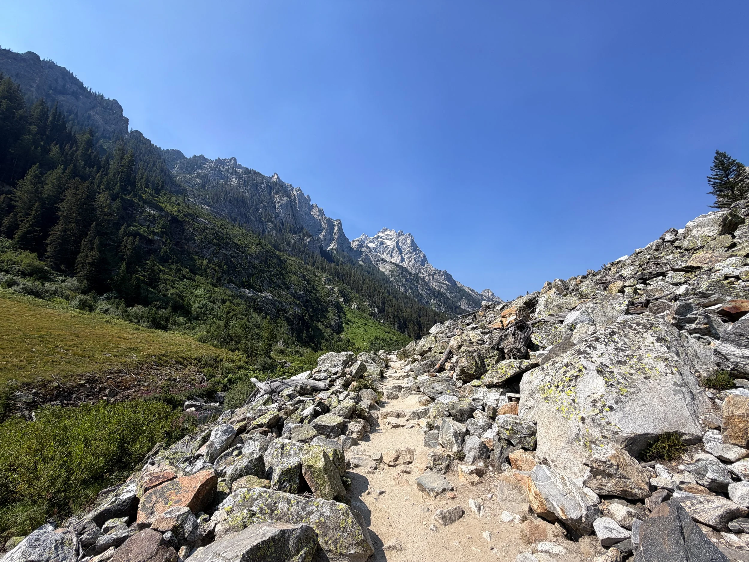 Cascade Canyon Trail via Inspiration Point Grand Teton National Park Wyoming