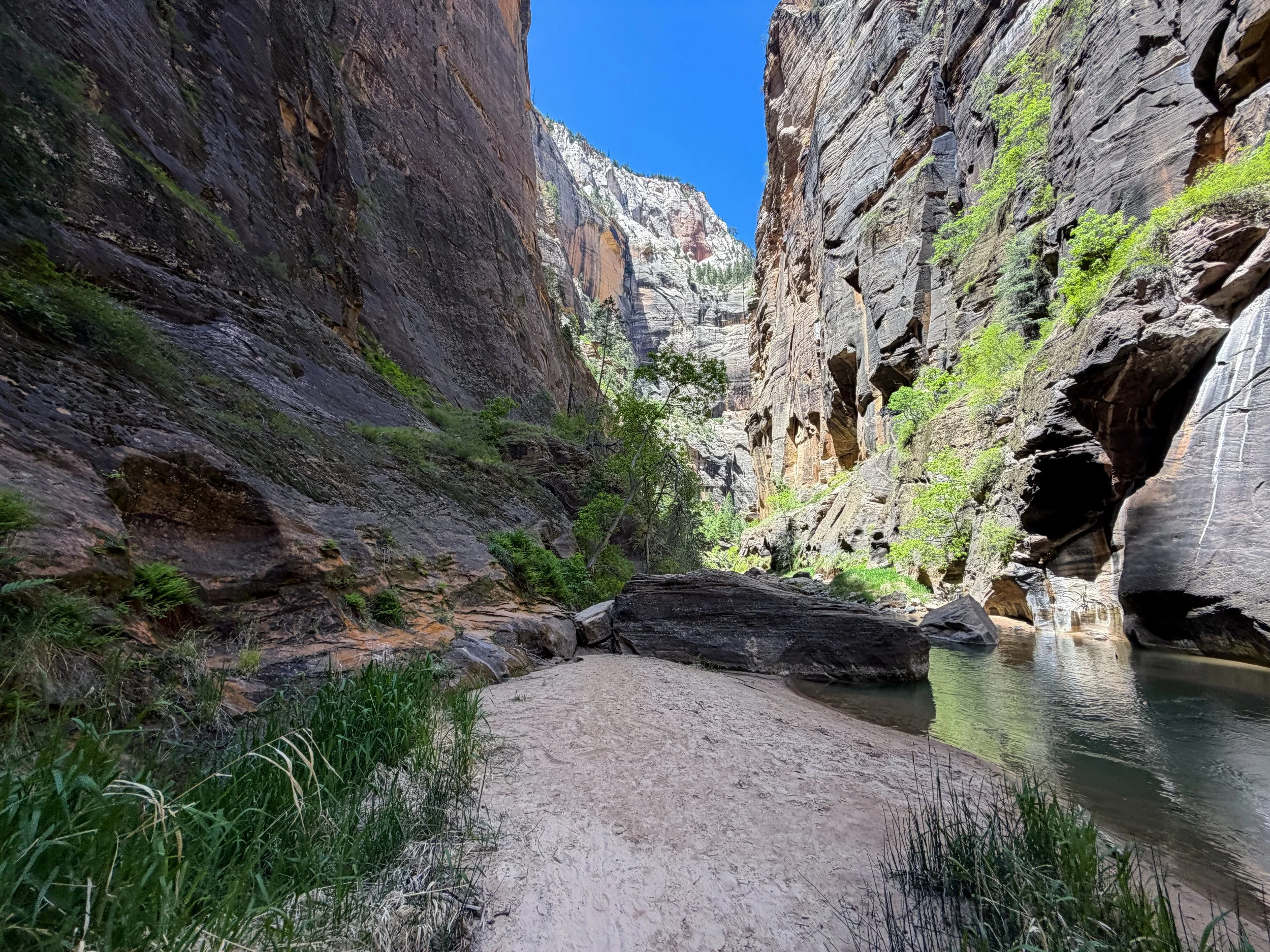 The Narrows Hike Zion National Park Utah