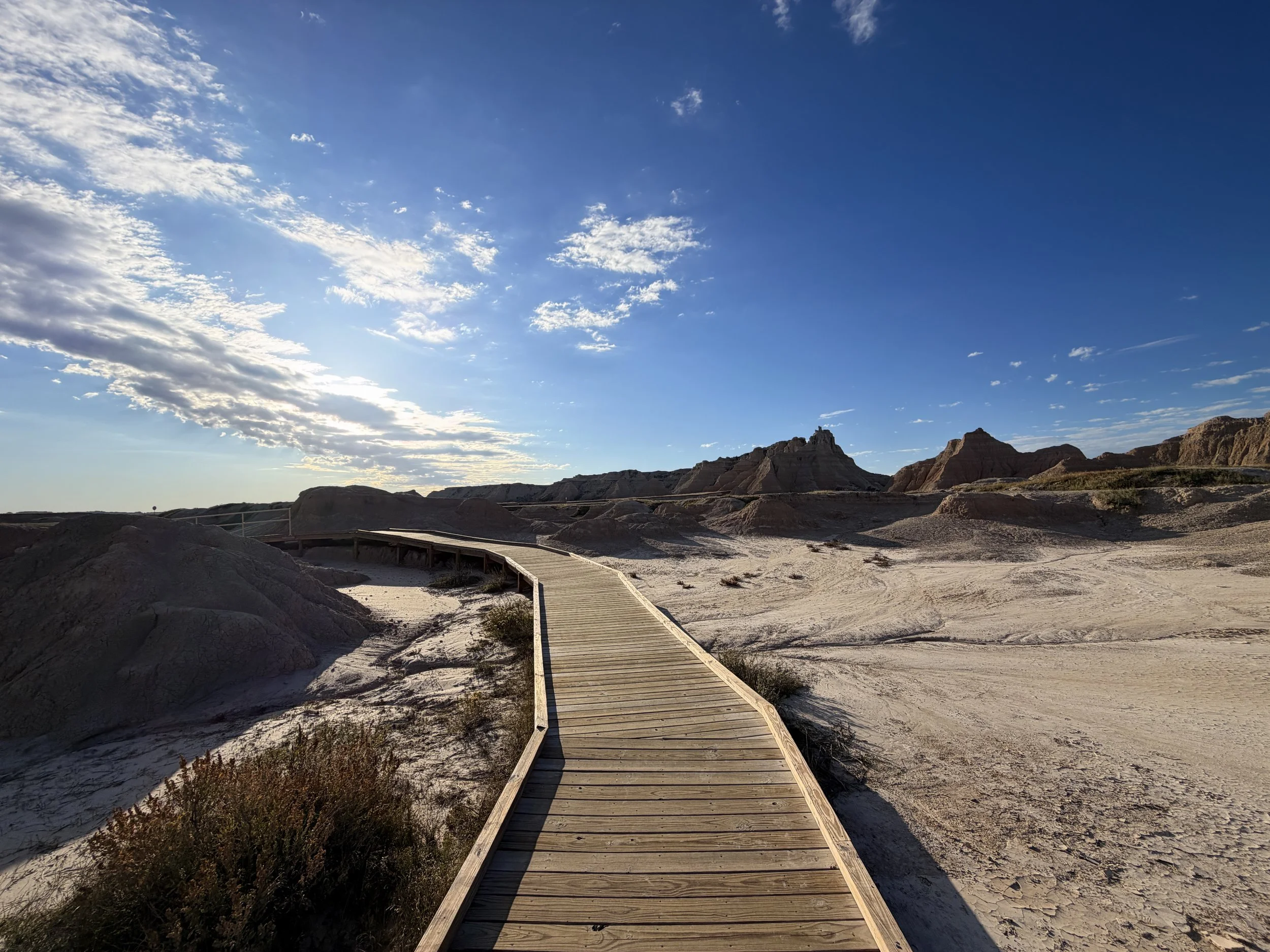 Fossil Exhibit National Recreation Trail Badlands National Park South Dakota