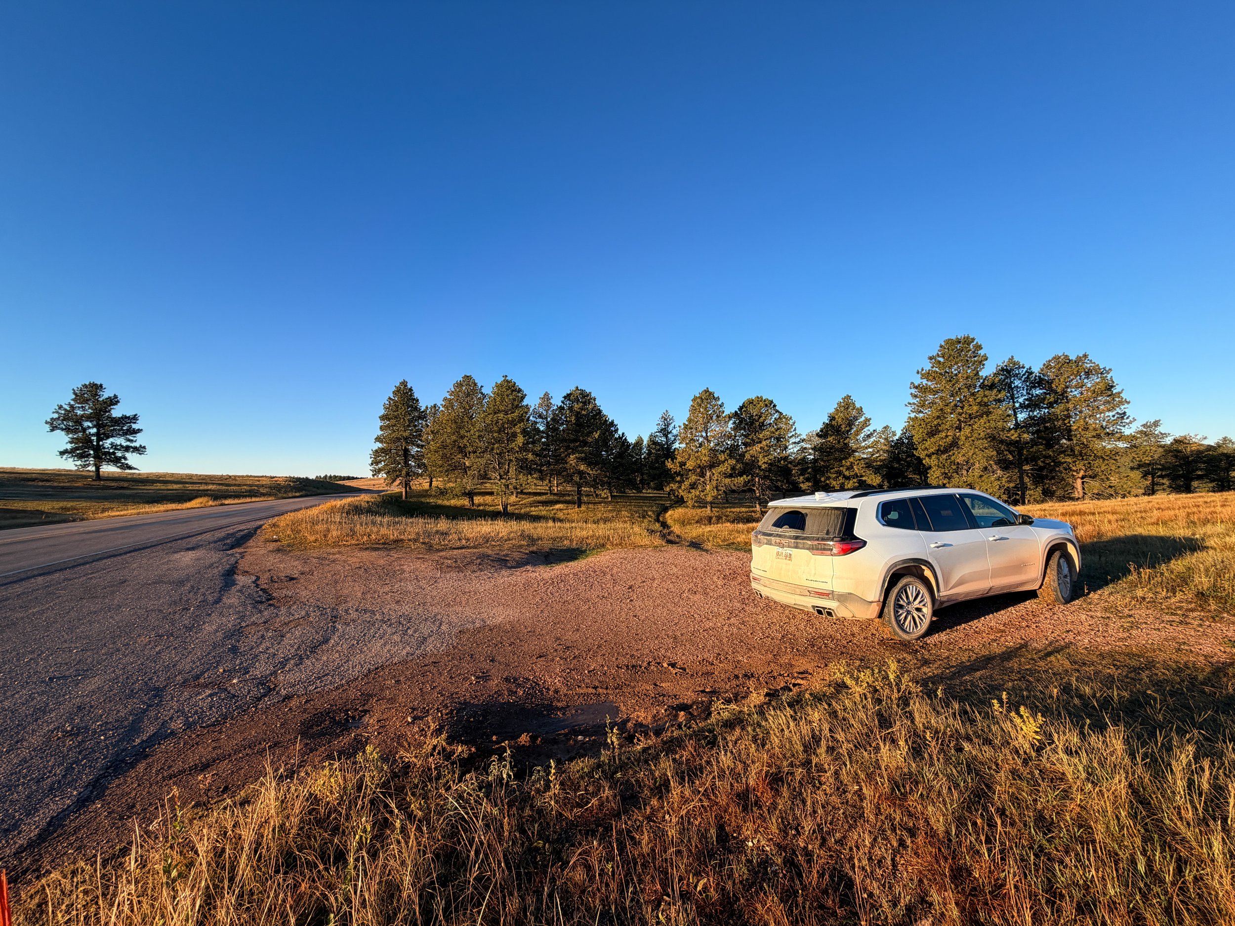 Cold Brook Canyon Trailhead Parking Wind Cave National Park South Dakota