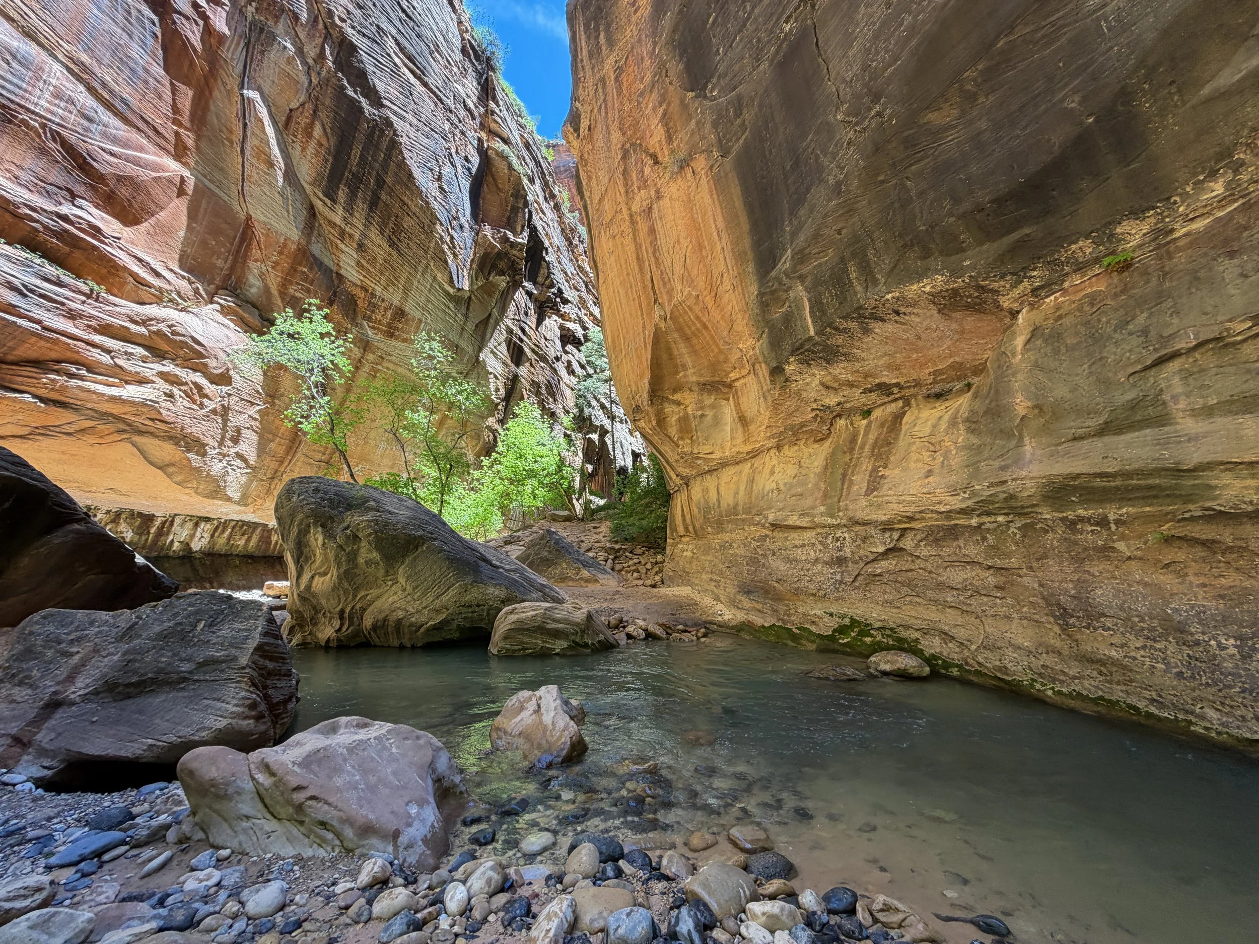 House Rock Narrows Zion National Park Utah