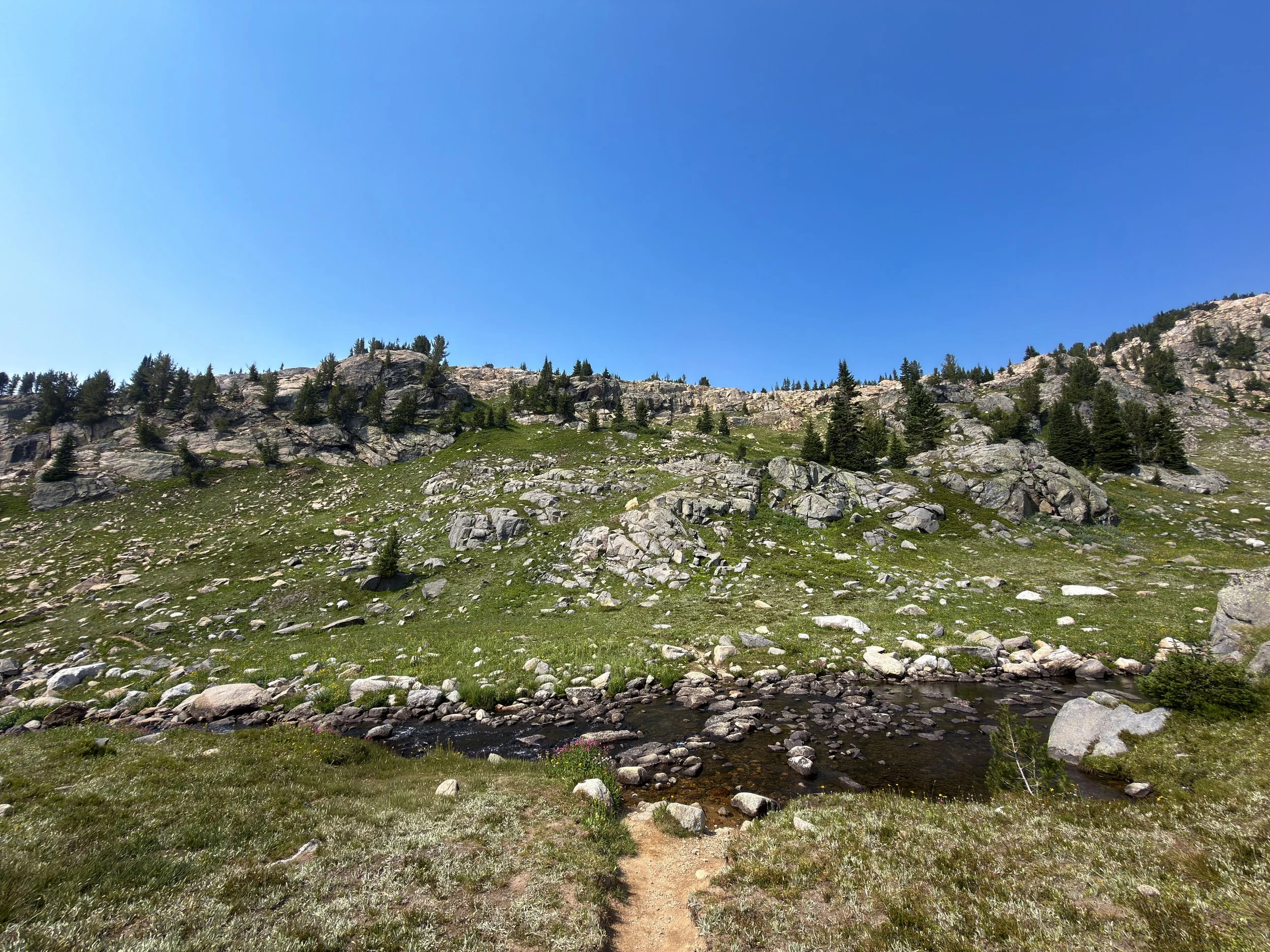 Russel Creek Trail The Beaten Path Beartooth Mountains Montana