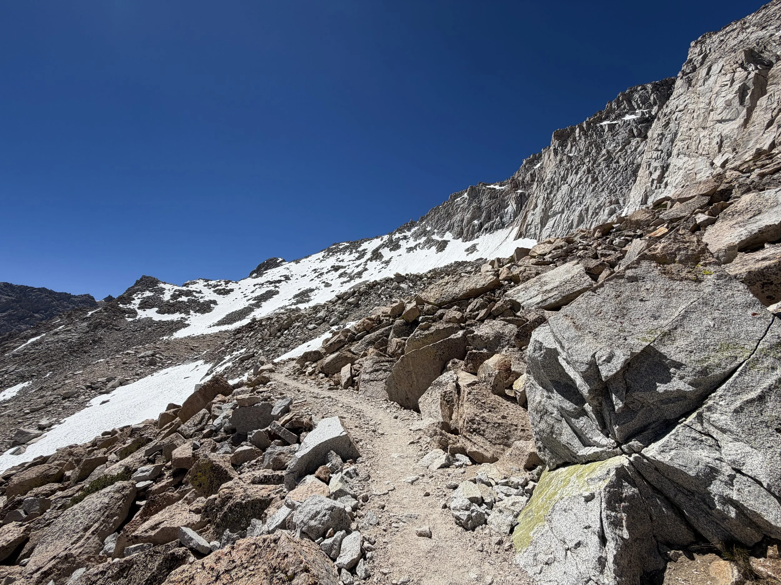 Mount Whitney Trail Switchbacks Lone Pine California
