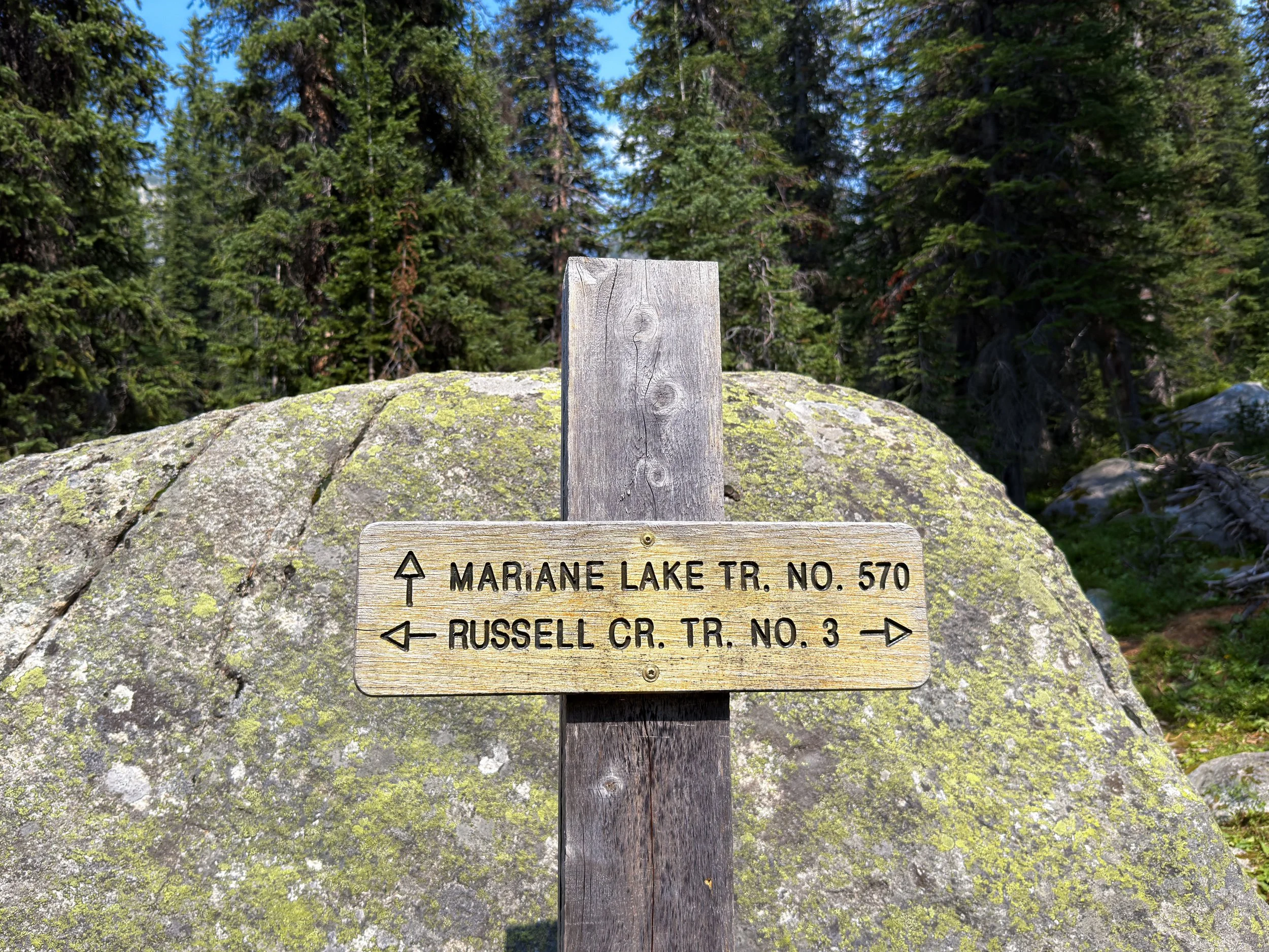Russell Creek Trail The Beaten Path Beartooth Mountains Montana