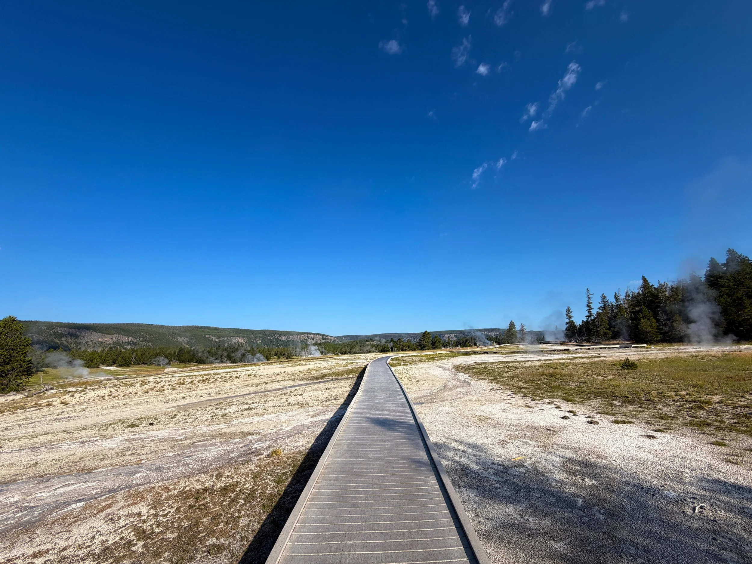Upper Geyser Basin Loop Trail Yellowstone National Park Wyoming