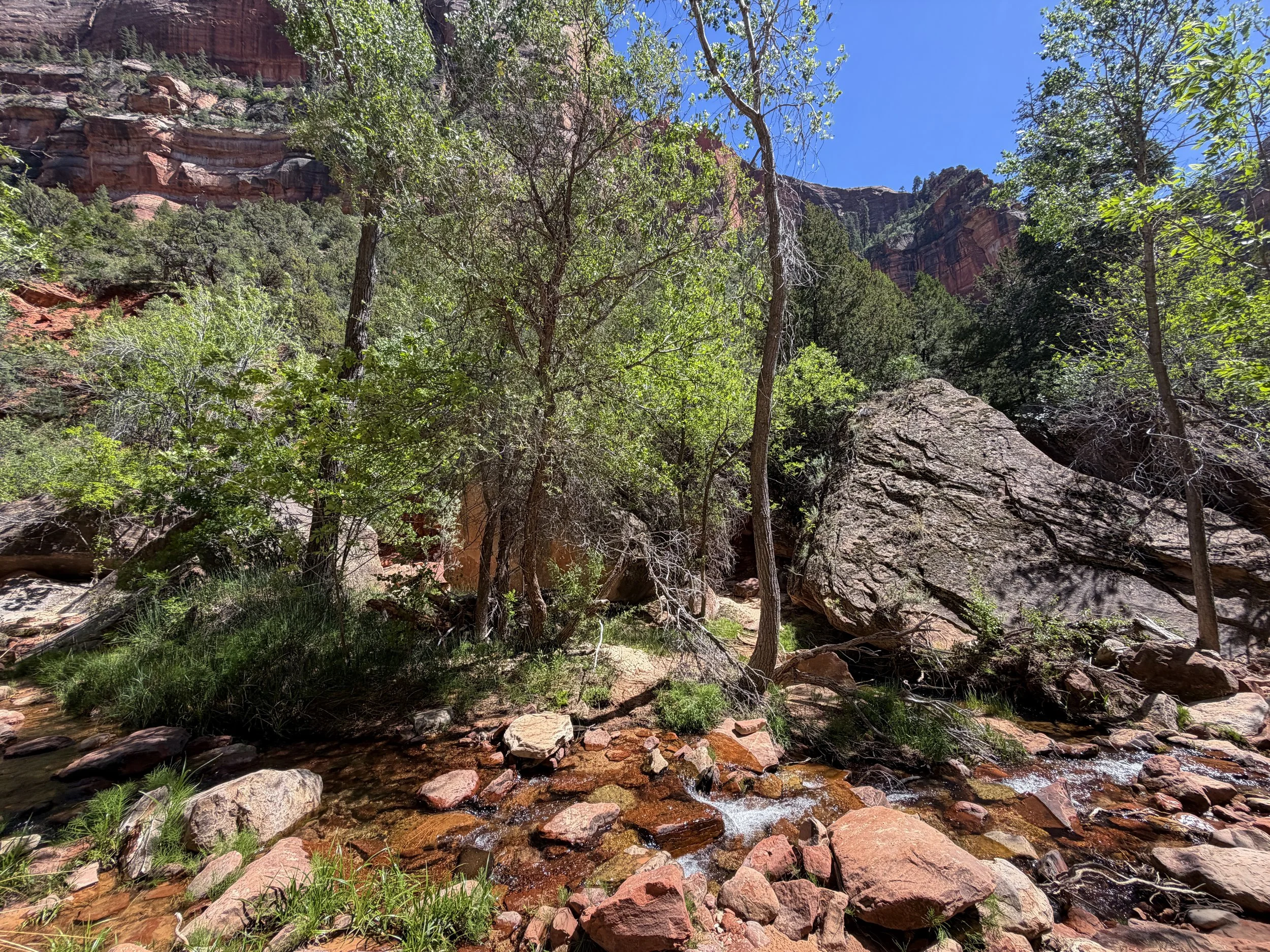 Subway Trail Zion National Park Utah