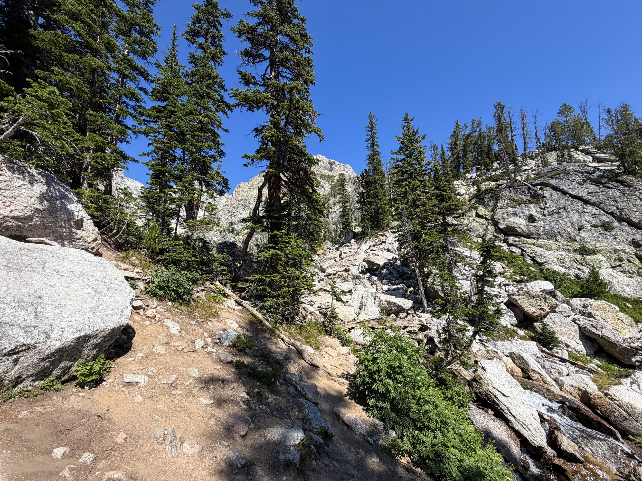 Delta Lake Trail Grand Teton National Park Wyoming