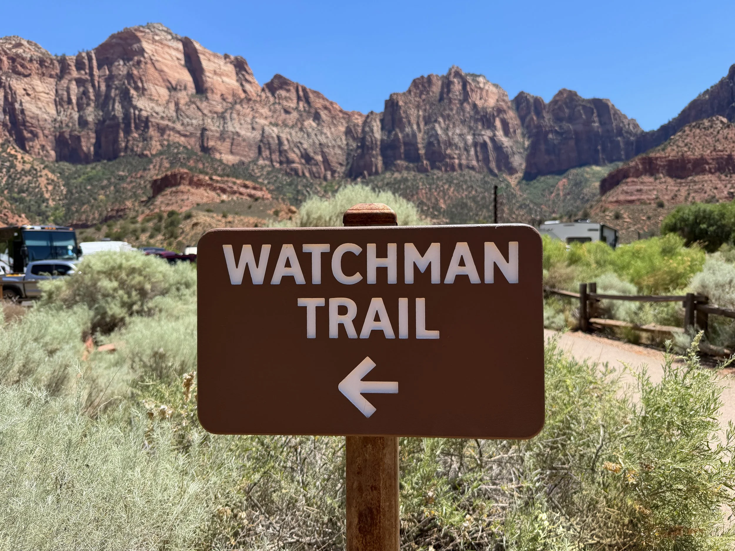 Watchman Trail Zion National Park Utah