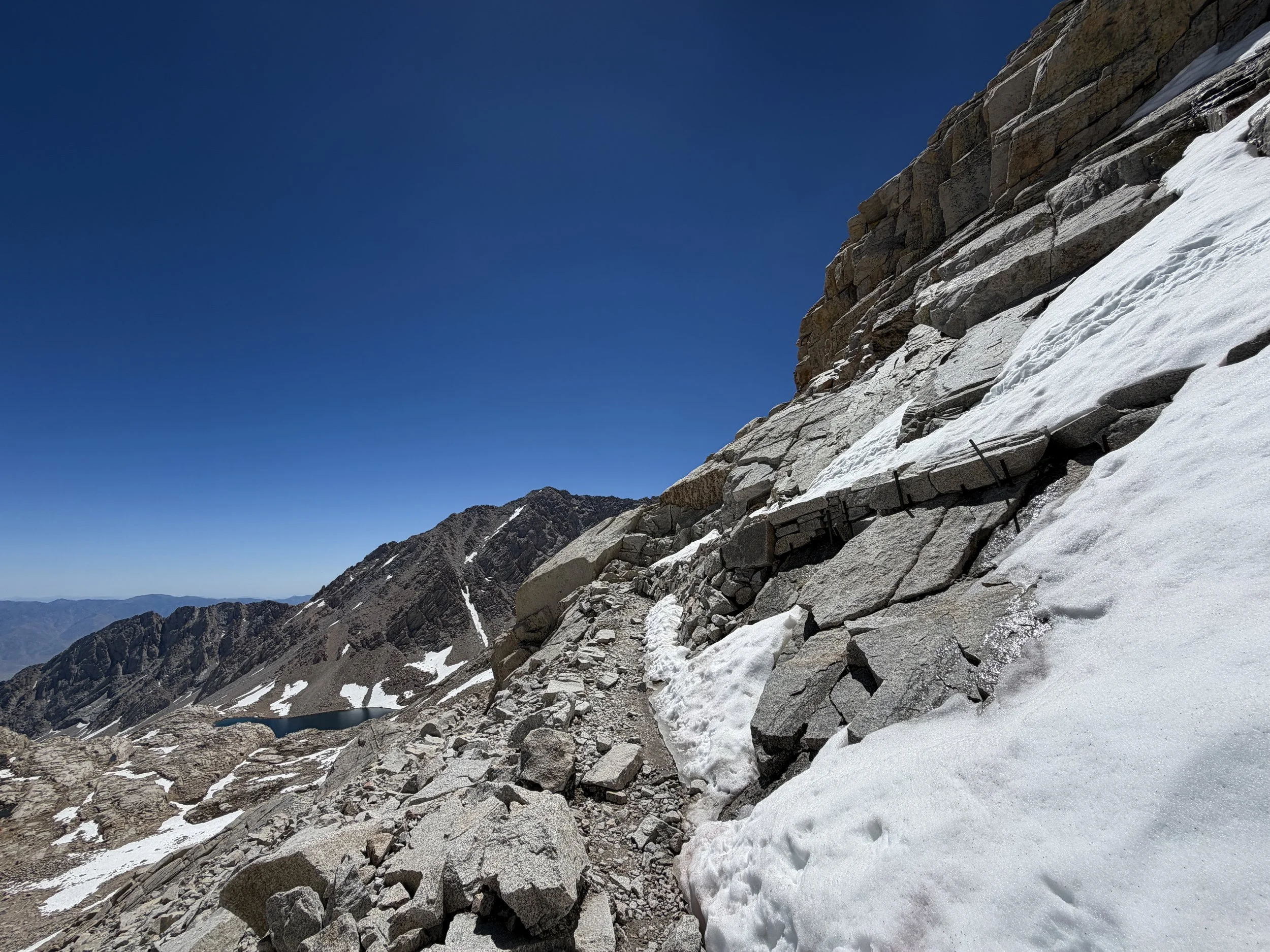 Mount Whitney Hike Switchbacks Lone Pine California