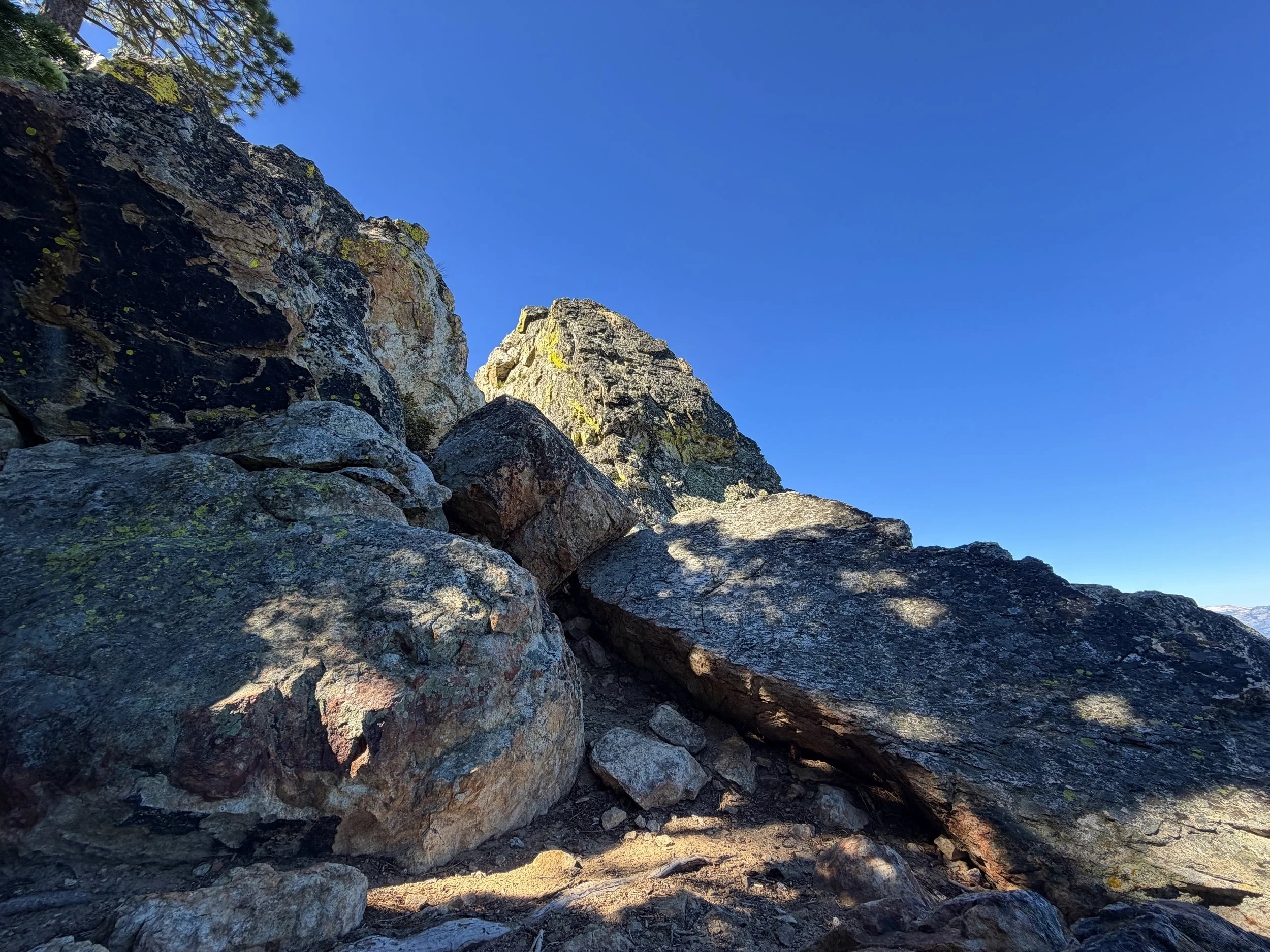 Castle Rock Trail Lake Tahoe Nevada