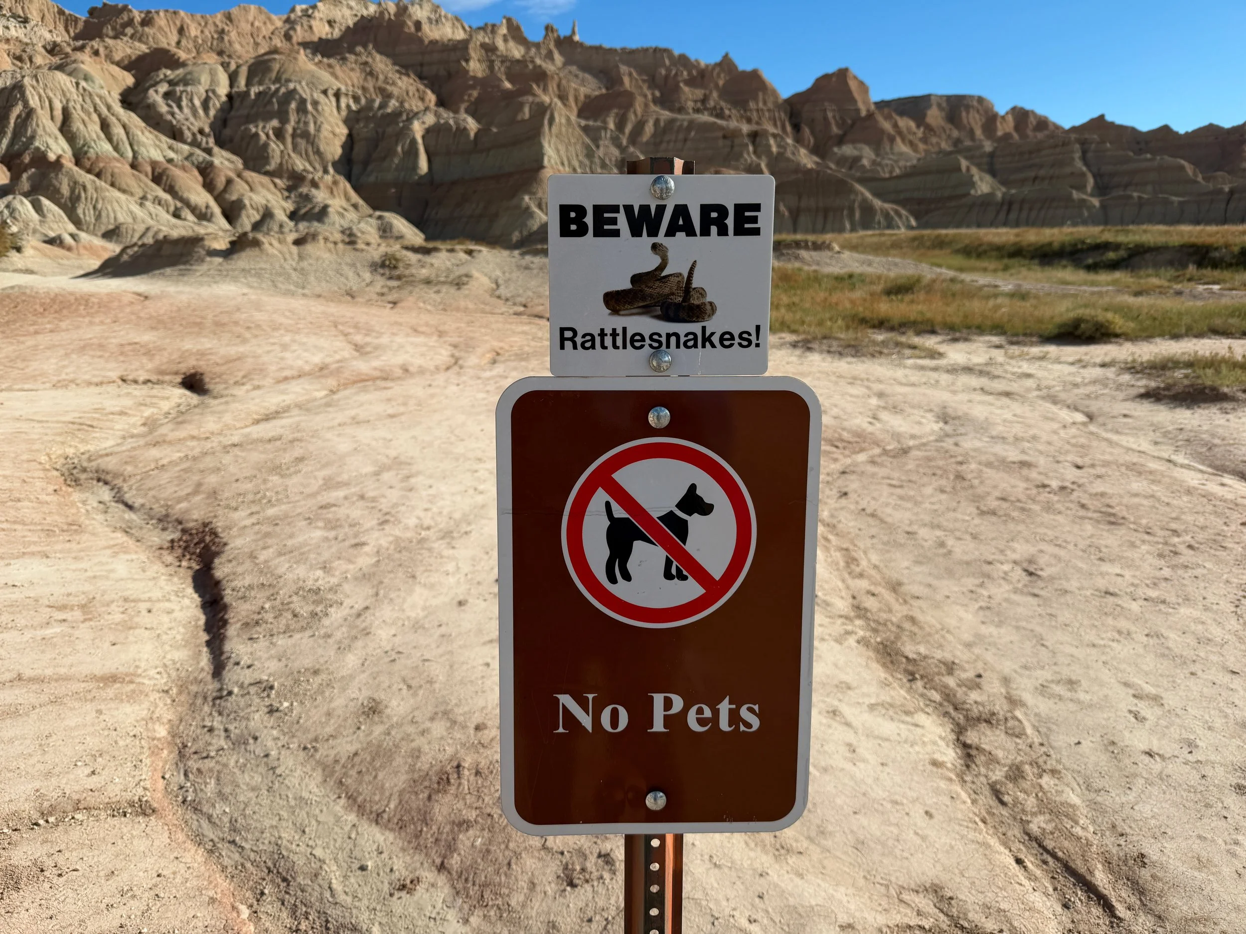 Saddle Pass Trail Badlands National Park South Dakota