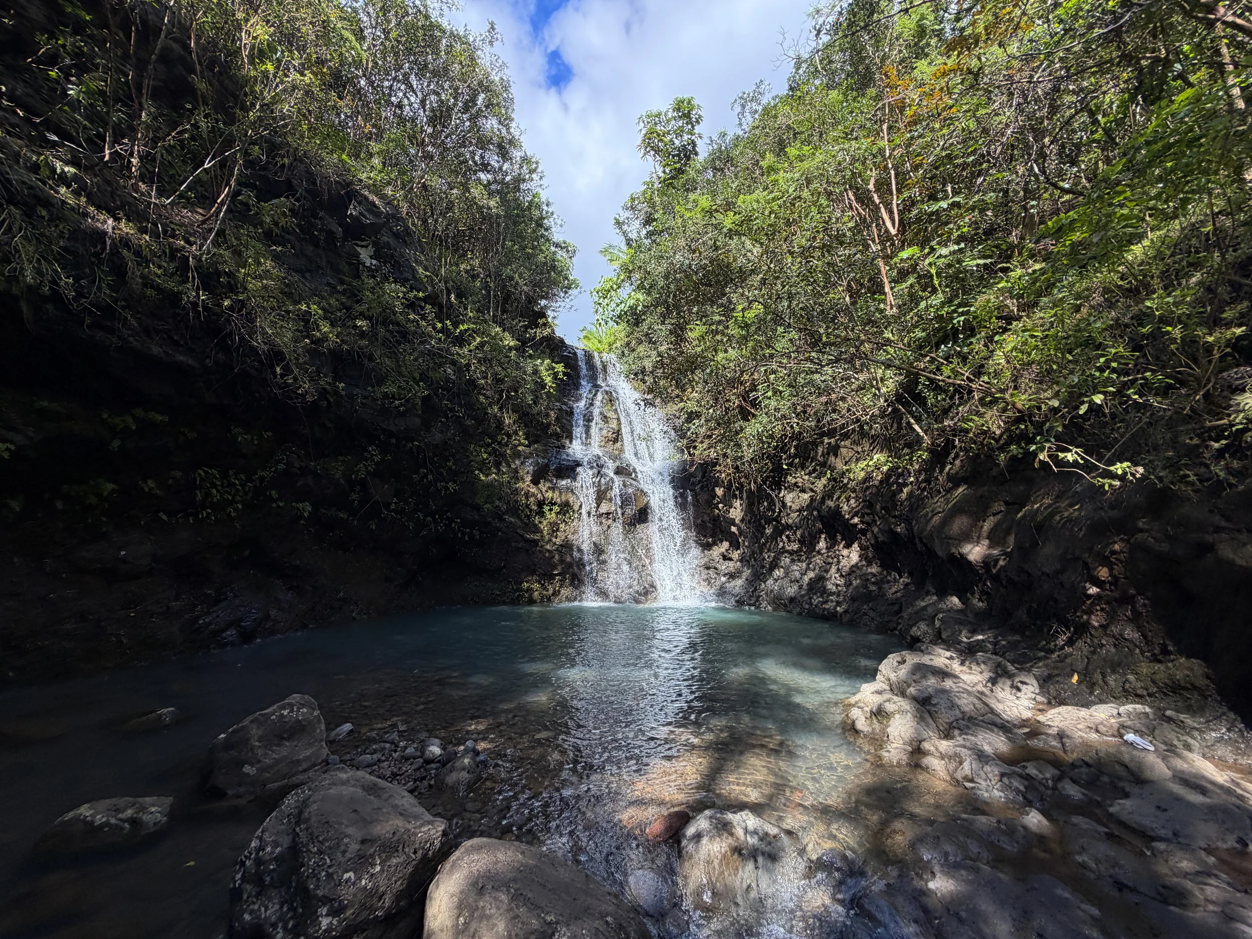 Upper Waimano Pools Oahu Hawaii