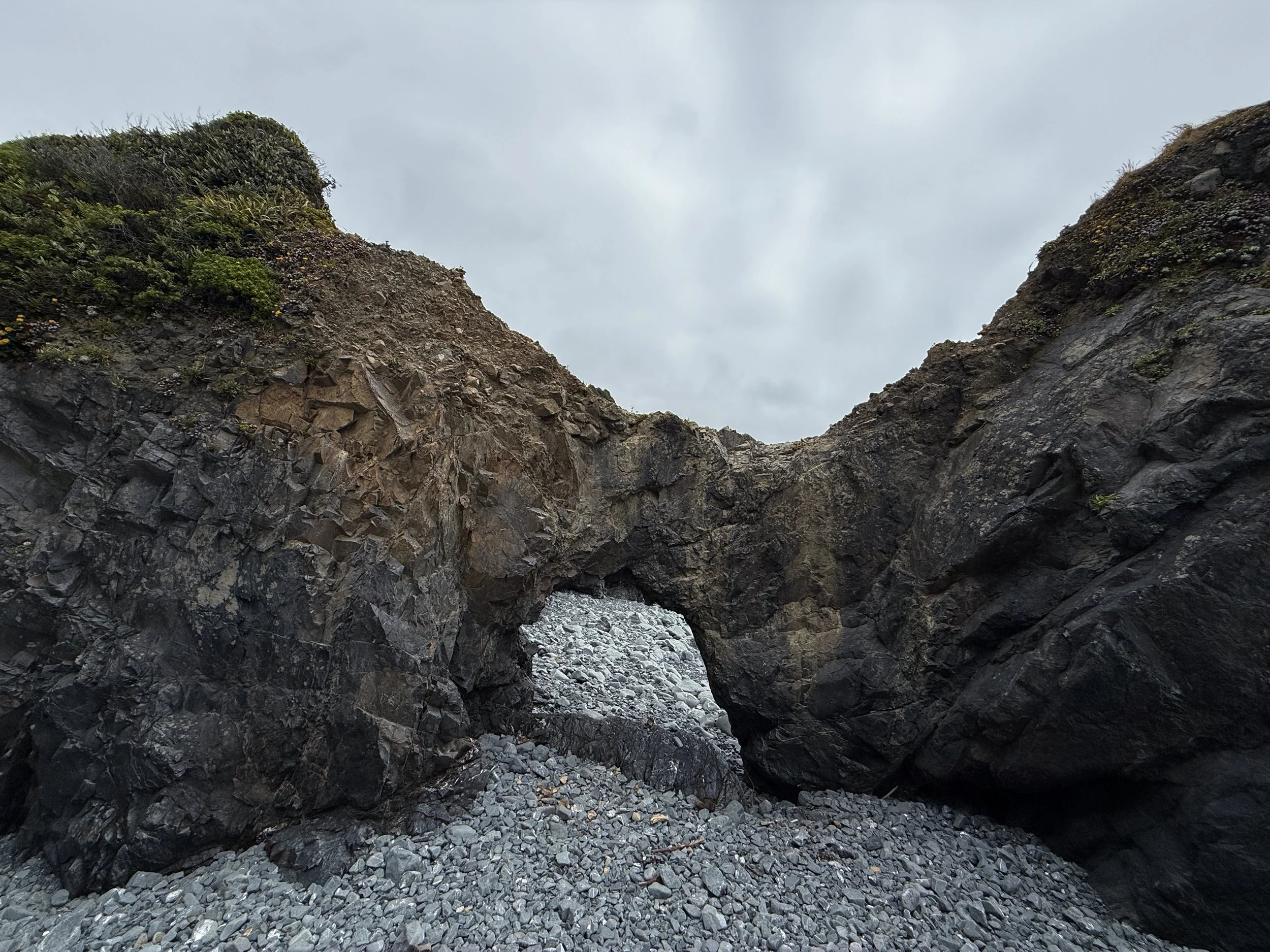 Damnation Creek Beach Arch Del Norte Coast Redwoods State Park California