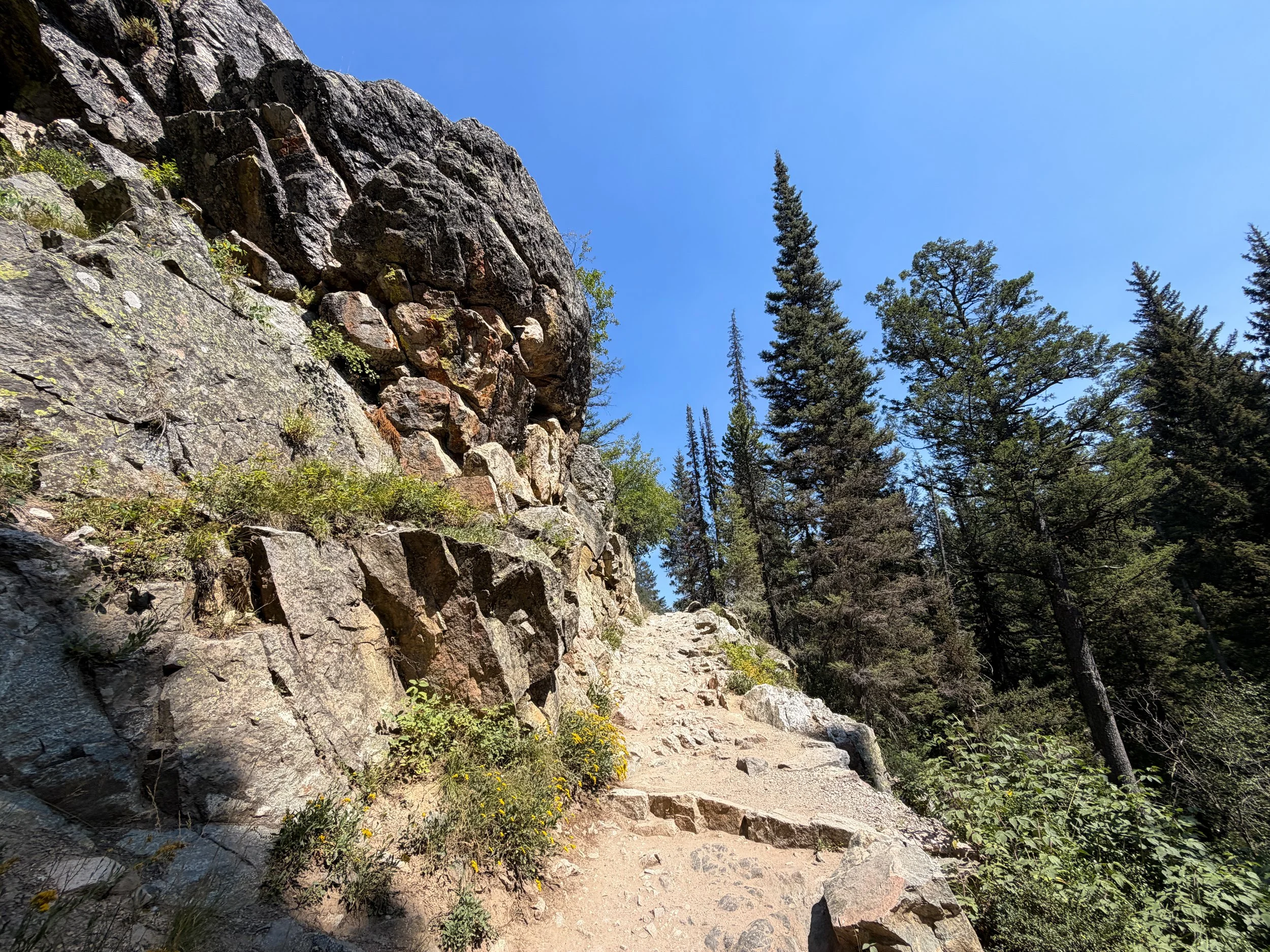 Inspiration Point Trail Grand Teton National Park Wyoming