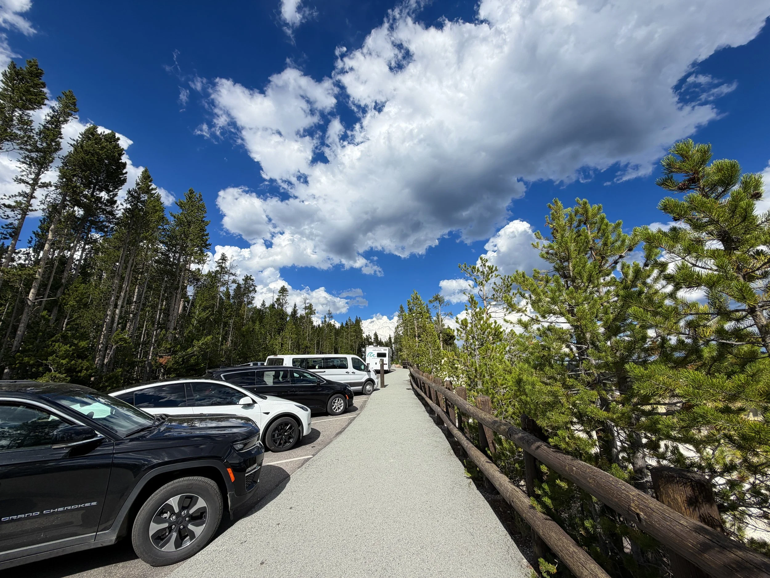 North Rim Trail Yellowstone National Park Wyoming