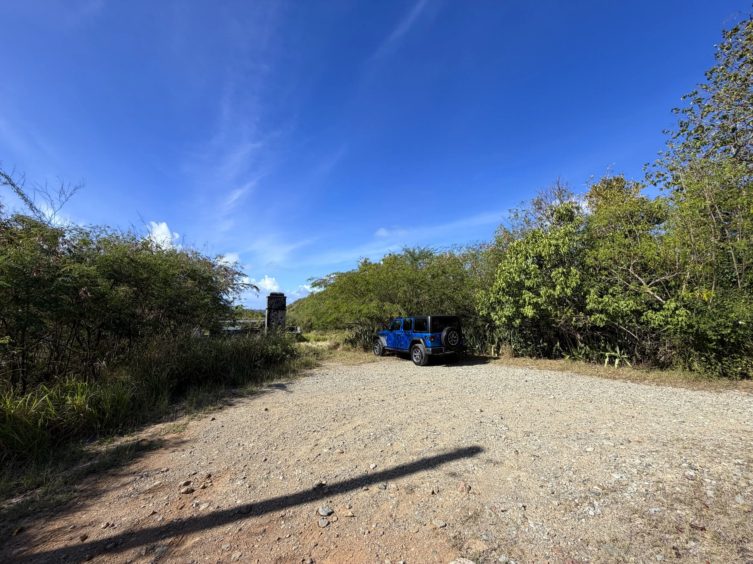 Petroglyph Trailhead Parking Virgin Islands National Park