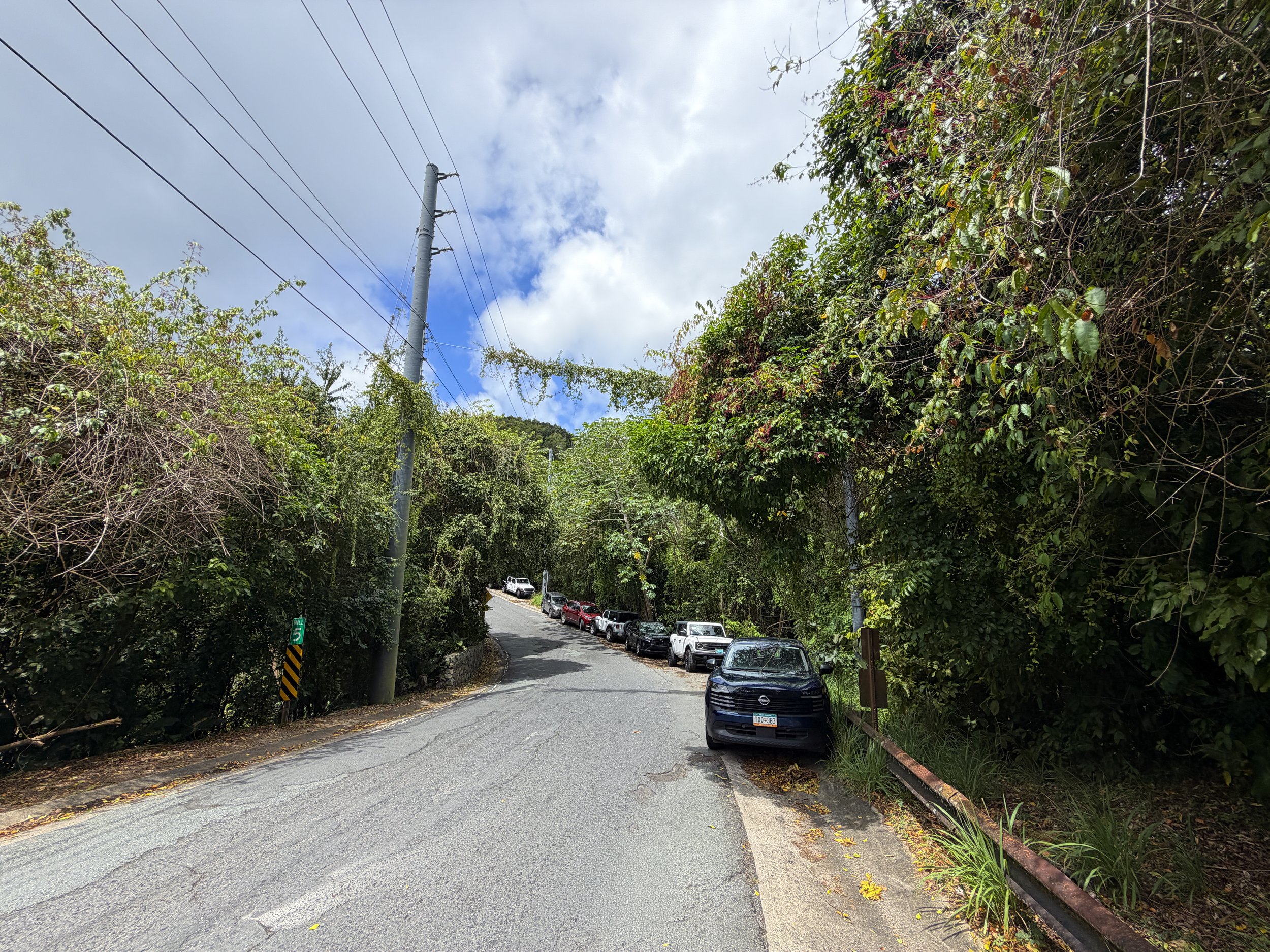 Reef Bay Trailhead Parking Virgin Islands National Park
