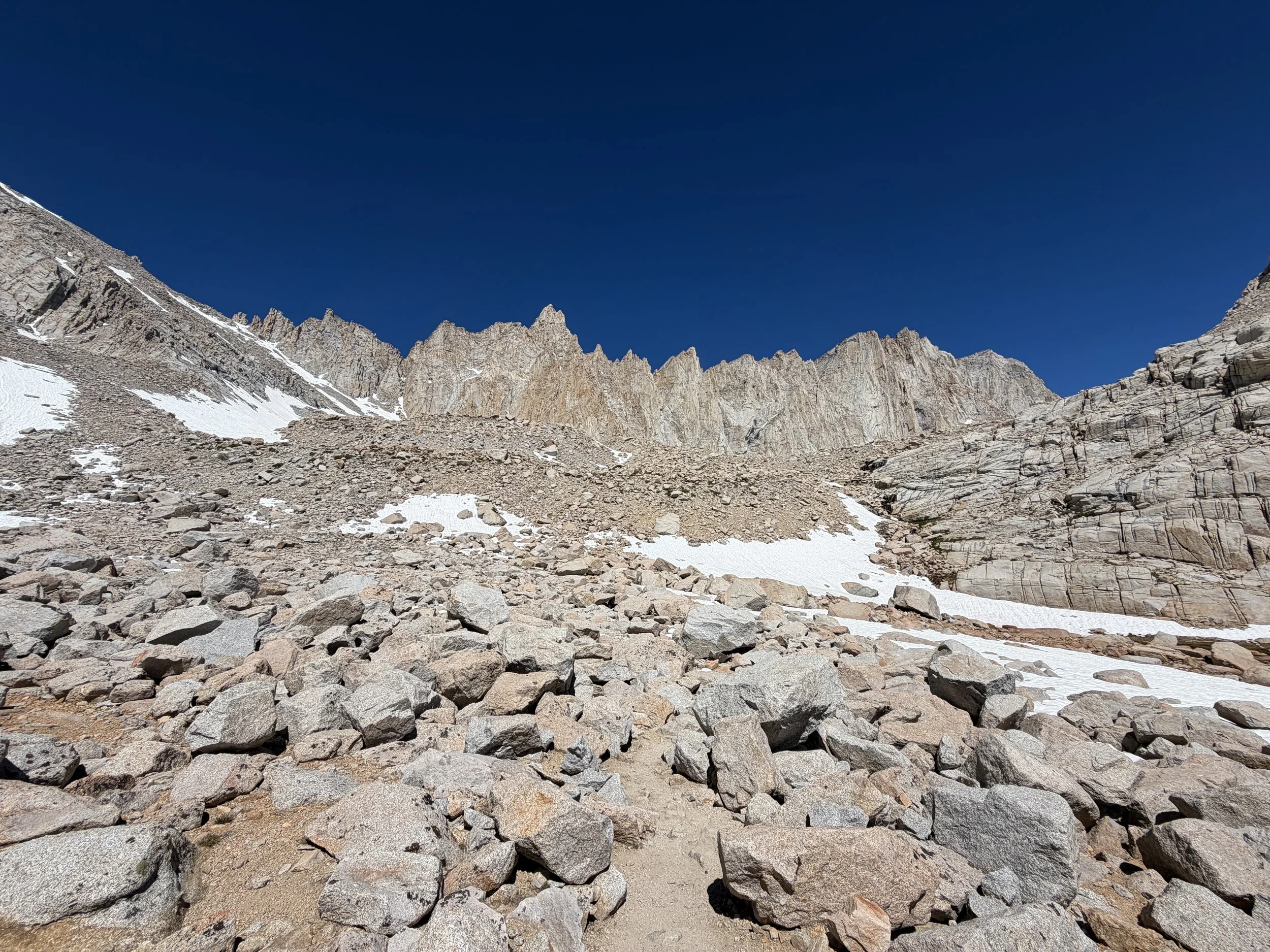 Mt. Whitney Trail to Trail Crest California
