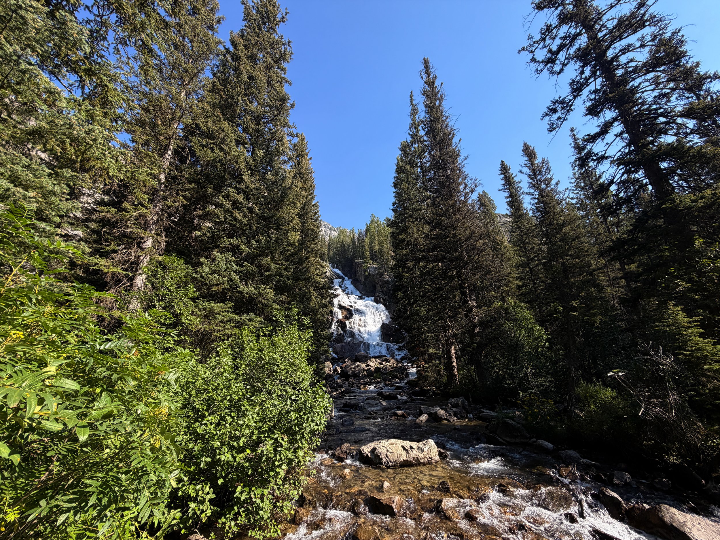 Hidden Falls Grand Teton National Park Wyoming